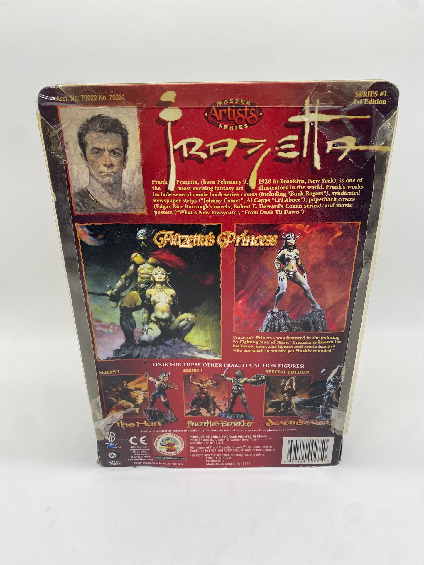 Master Artists Series Frazetta's Princess 1999 N2 Toys