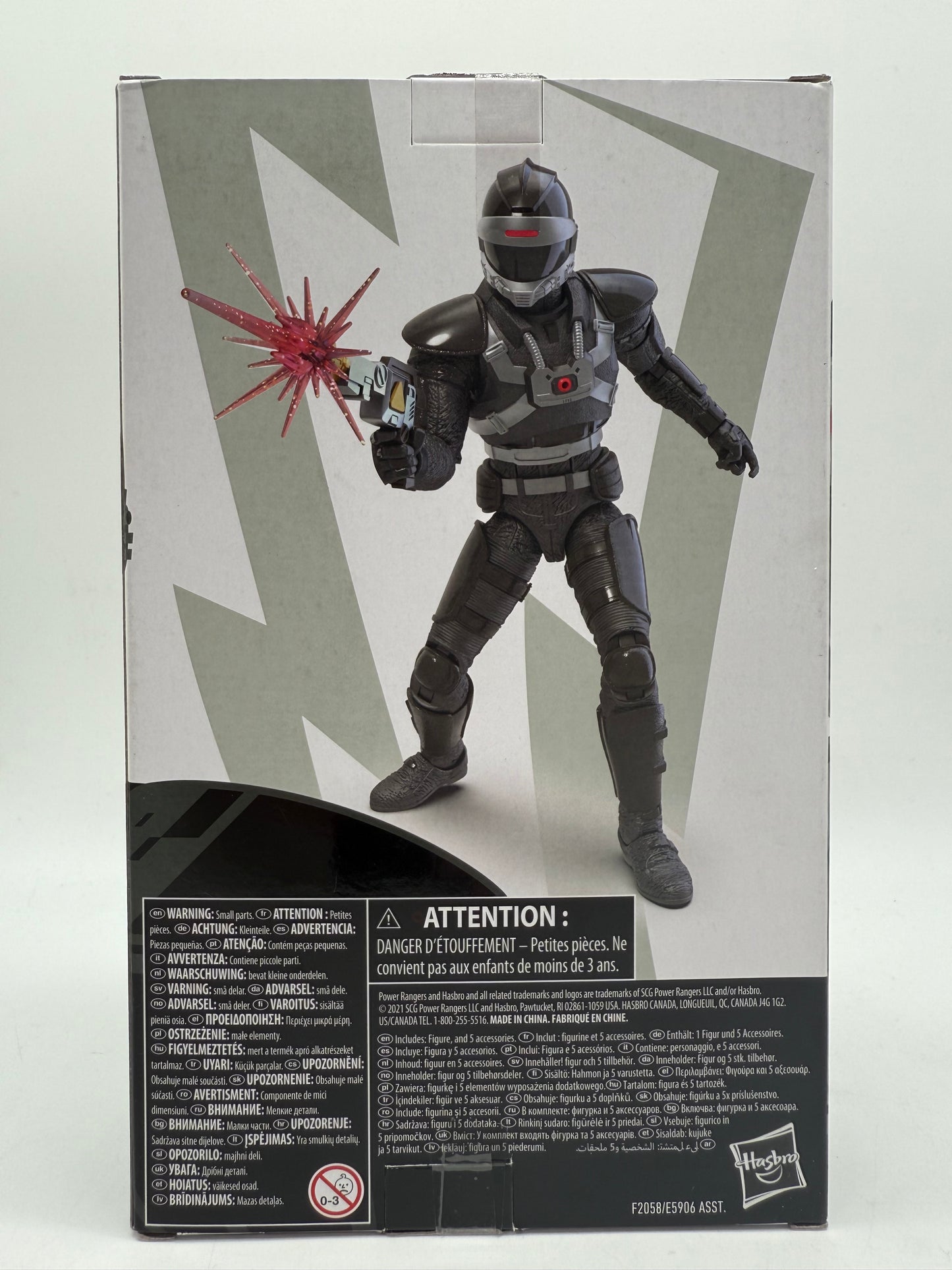 Power Rangers Lightning In Space Phantom Ranger 2021 Hasbro