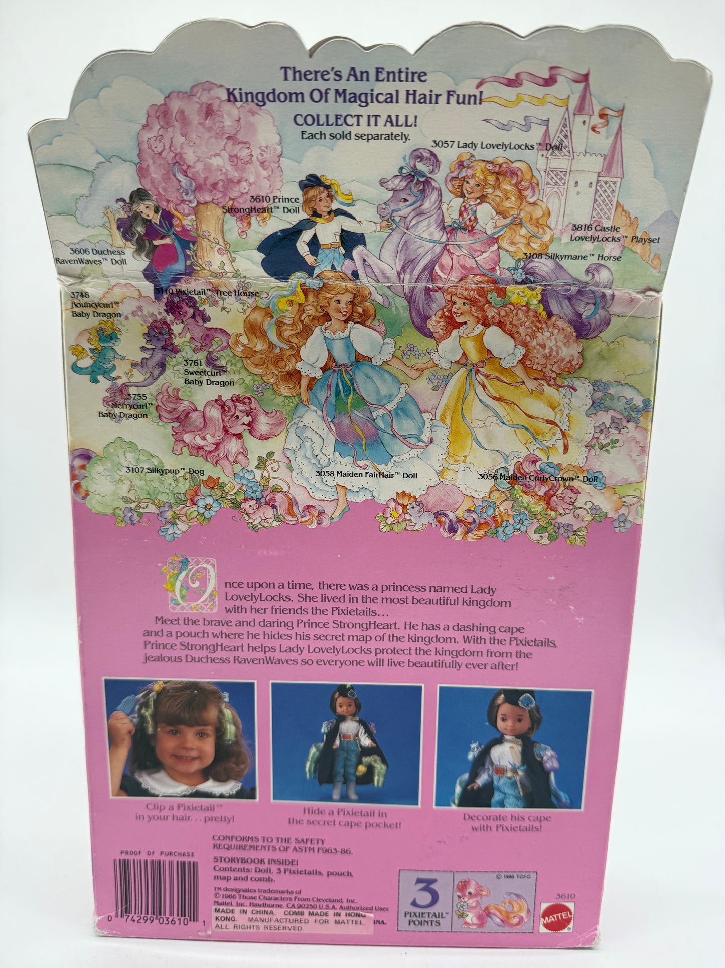 Prince Strongheart Lady Lovely Locks And The Pixietails 1986 Mattel