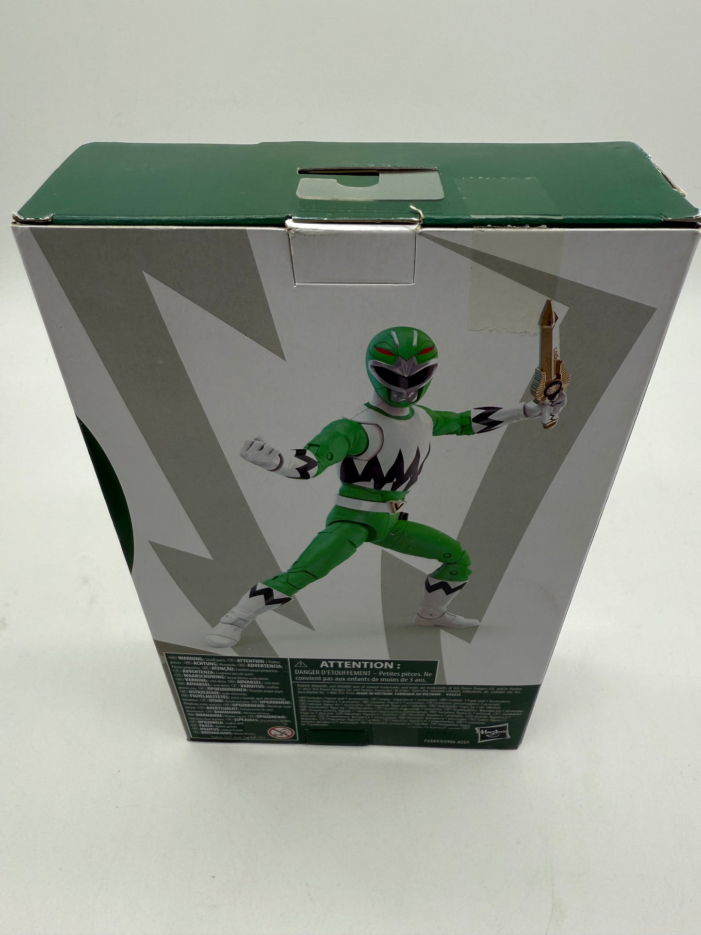 Power Rangers Lightning Lost Galaxy Green Ranger 2022 Hasbro