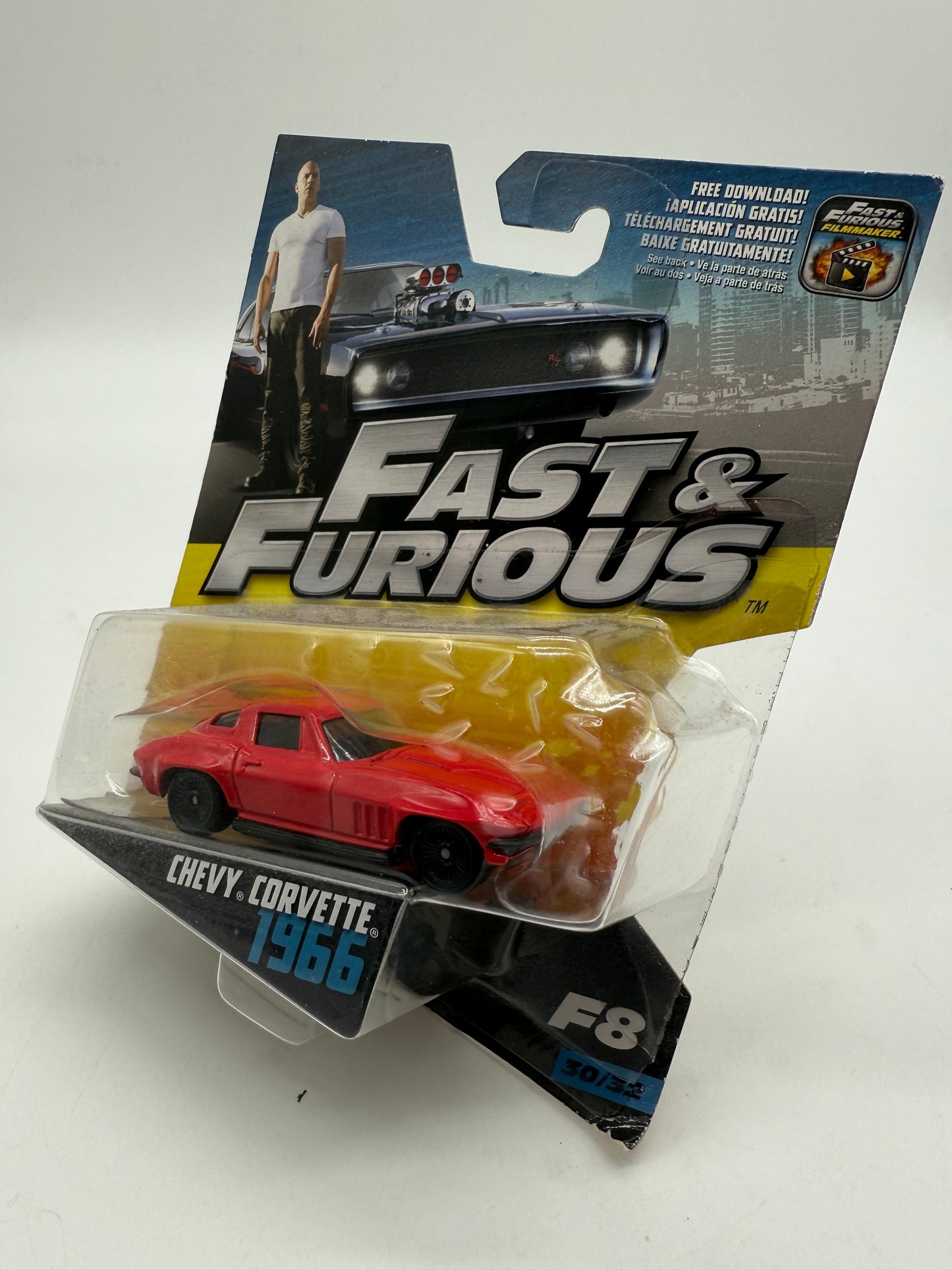 Hot Wheels Fast and Furious Chevy Corvette 1966 2016 Mattel