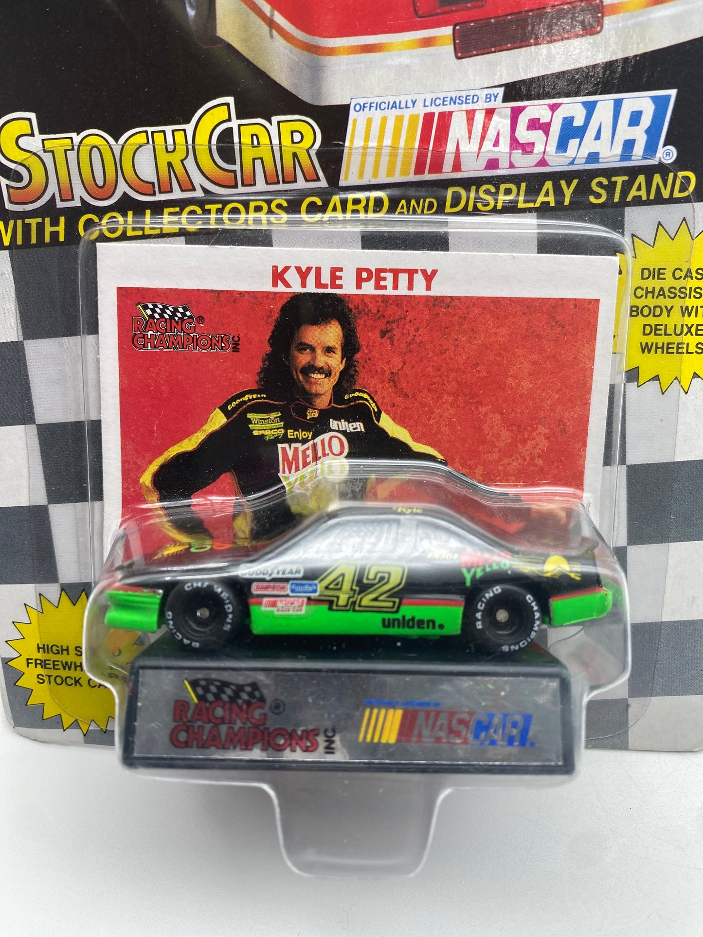 Racing Champions Nascar Stock Car 1991 Kyle Petty #42 1:64 Die-Cast Car