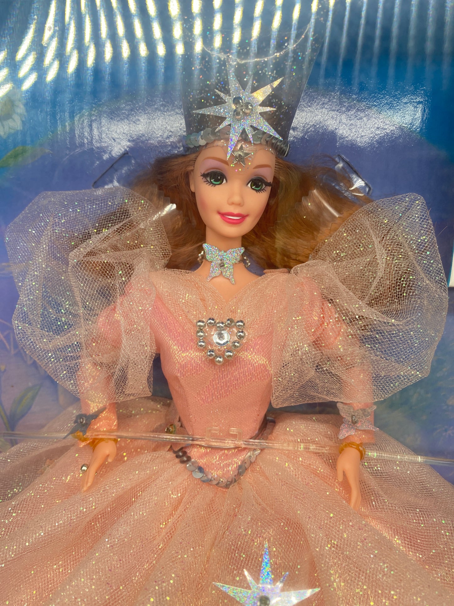 Mattel Barbie Doll 1995 Hollywood Legends Collection Collector Edition Barbie as Glinda the Good Witch in The Wizard of Oz