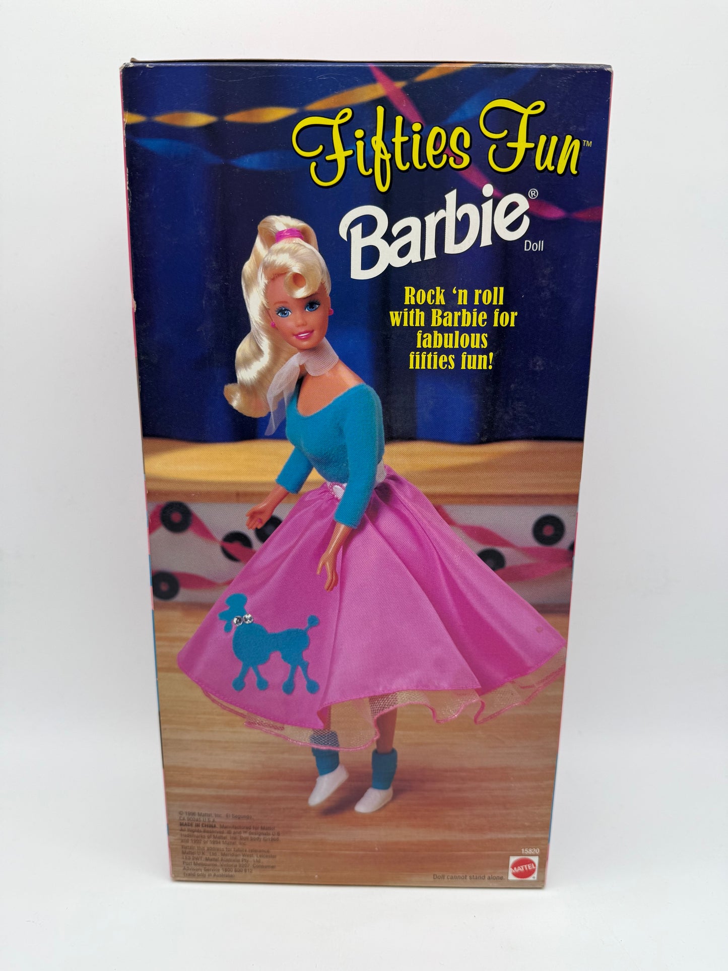 Fifties Fun Barbie 1996 Mattel