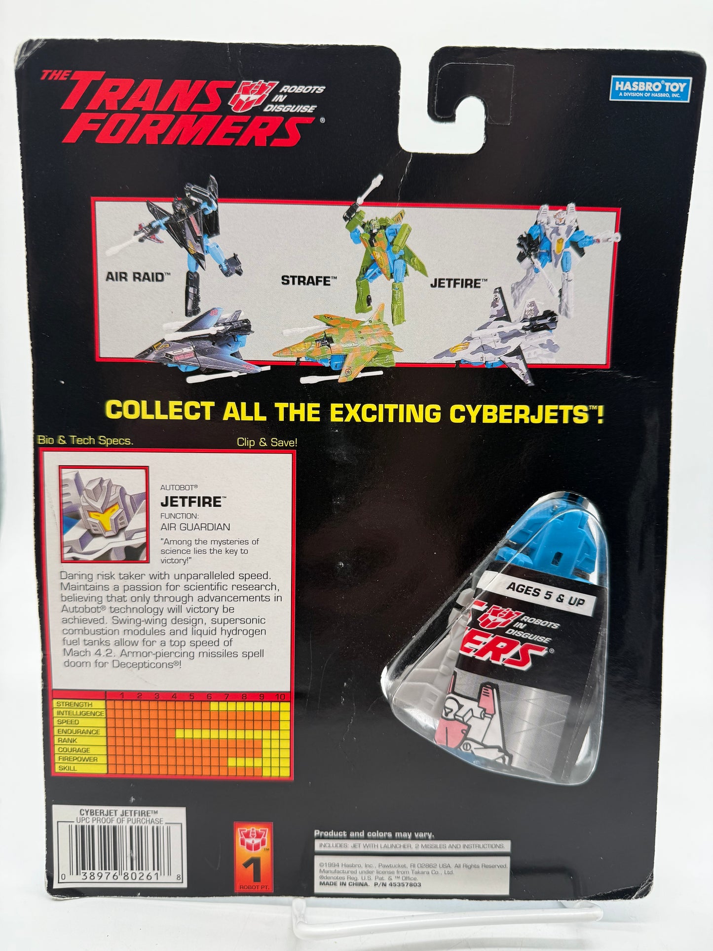 Transformers Autobot Jetfire Cyberjets 1994 Hasbro