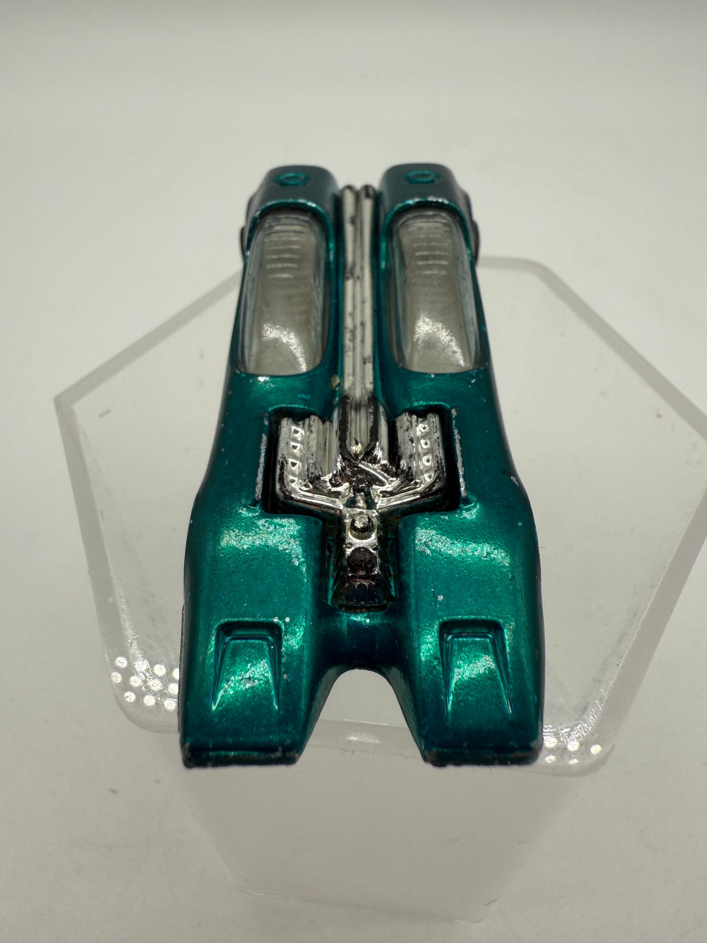 Hot Wheels Vintage 1969 Redline Splittin Image Aqua Green Mattel