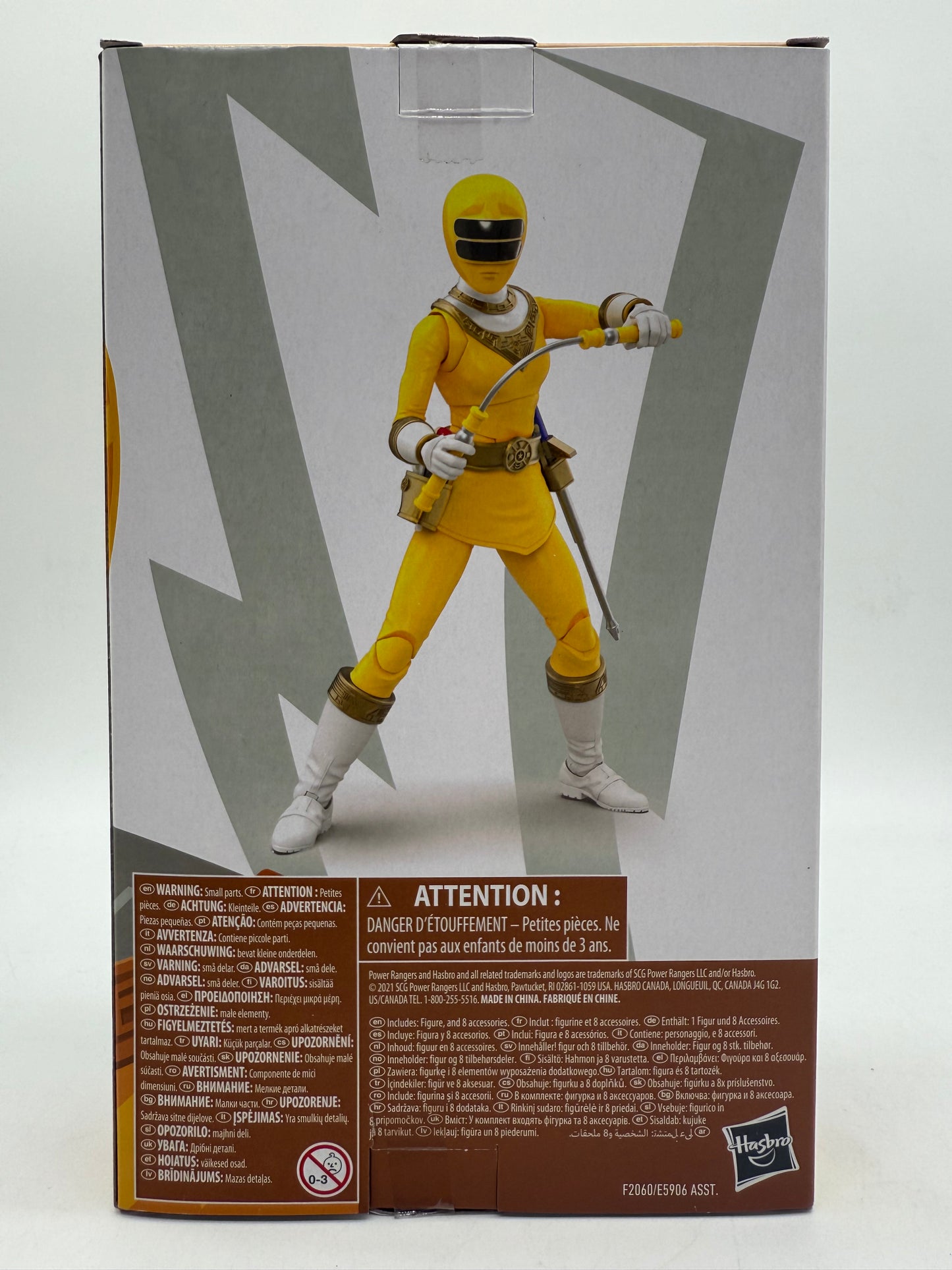 Power Rangers Lightning Zeo Yellow Ranger 2021 Hasbro