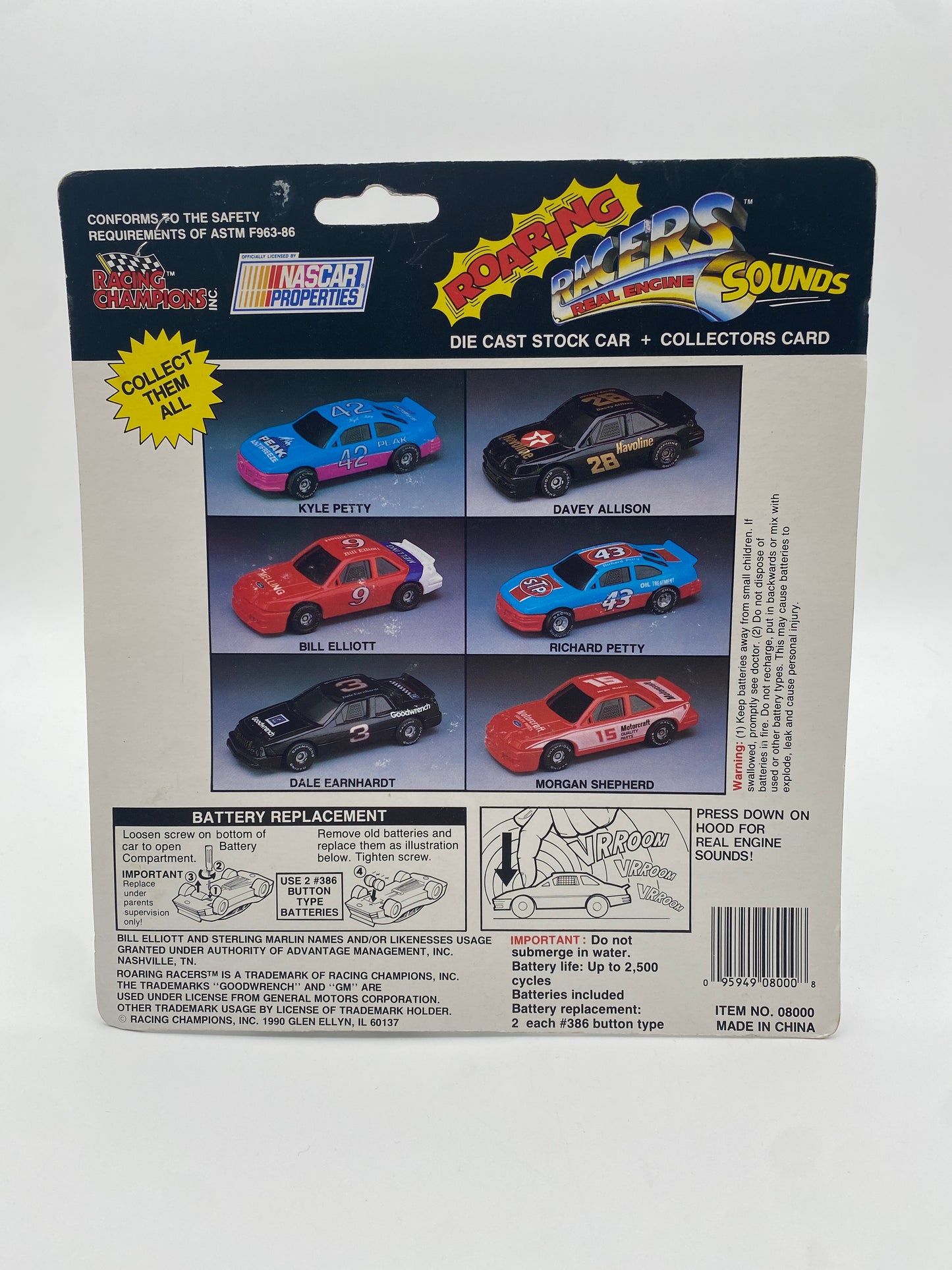 Racing Champions Roaring Racers Nascar 1990 Michael Waltrip Pennzoil #30 Die-Cast Car