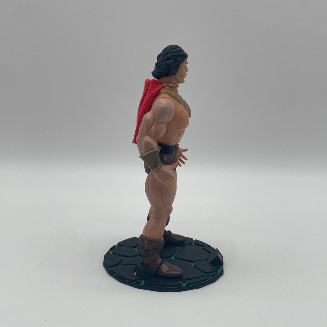 Blackstar 1983 John Blackstar & Trobbit Action Figure - Galoob