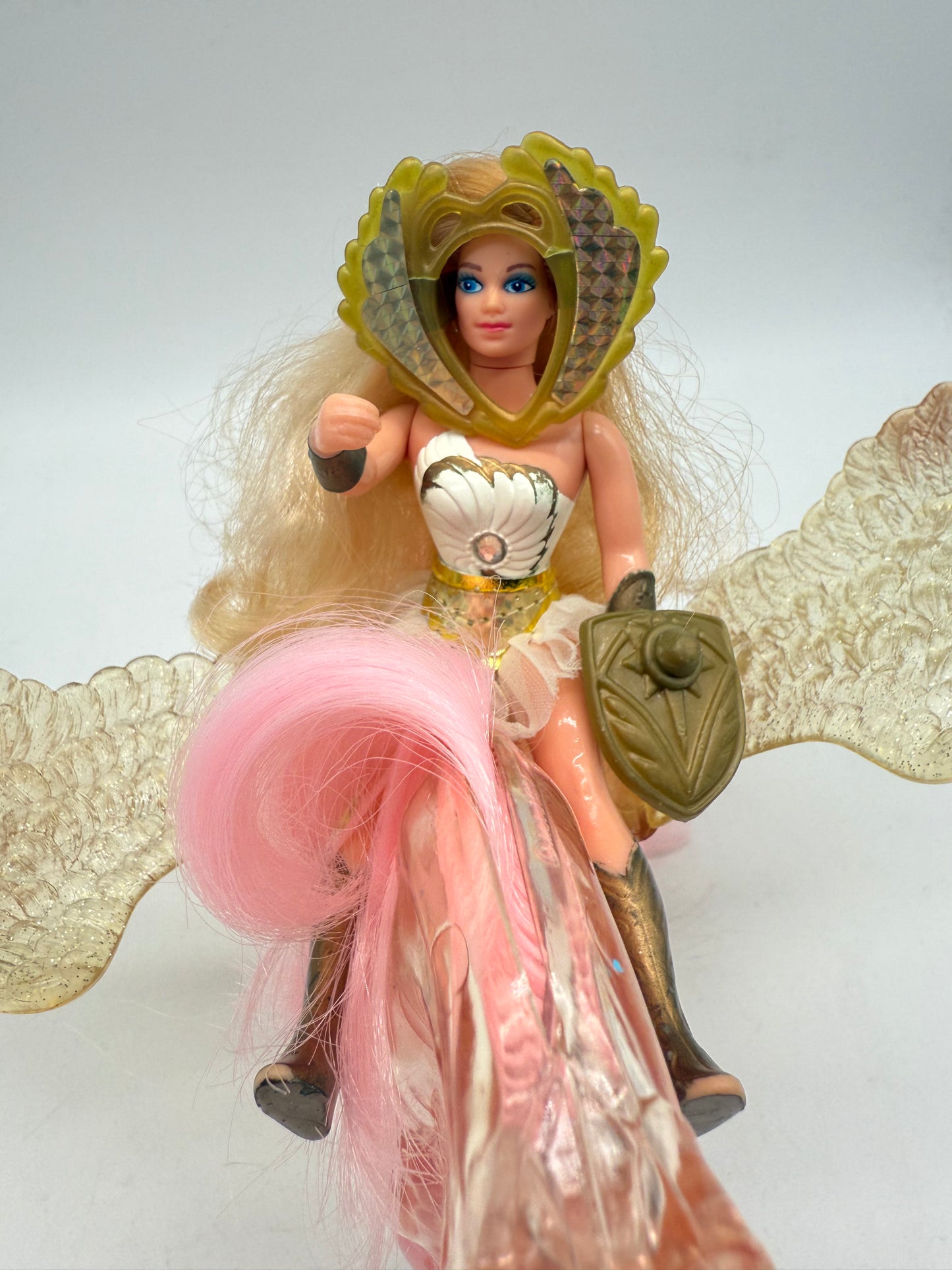 She-Ra Princess of Power Adora and Crystal Swift Wind 1984 Mattel