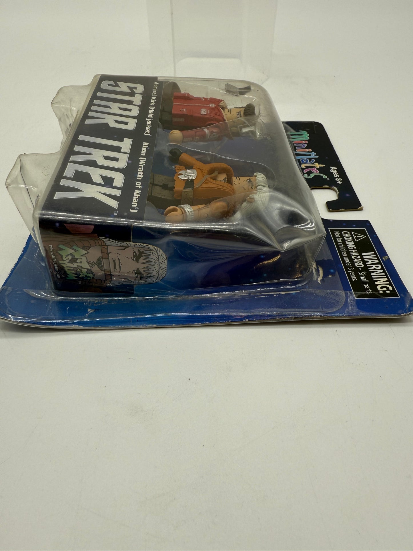 Star Trek Admiral Kirk (Admiral Jacket) & Khan (Wrath of Khan) 2013 Diamond Select Toys and Collectibles