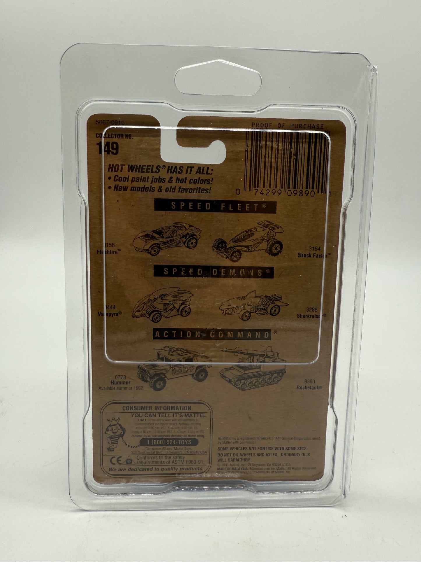 Hot Wheels BMW 850i 1991 Mattel