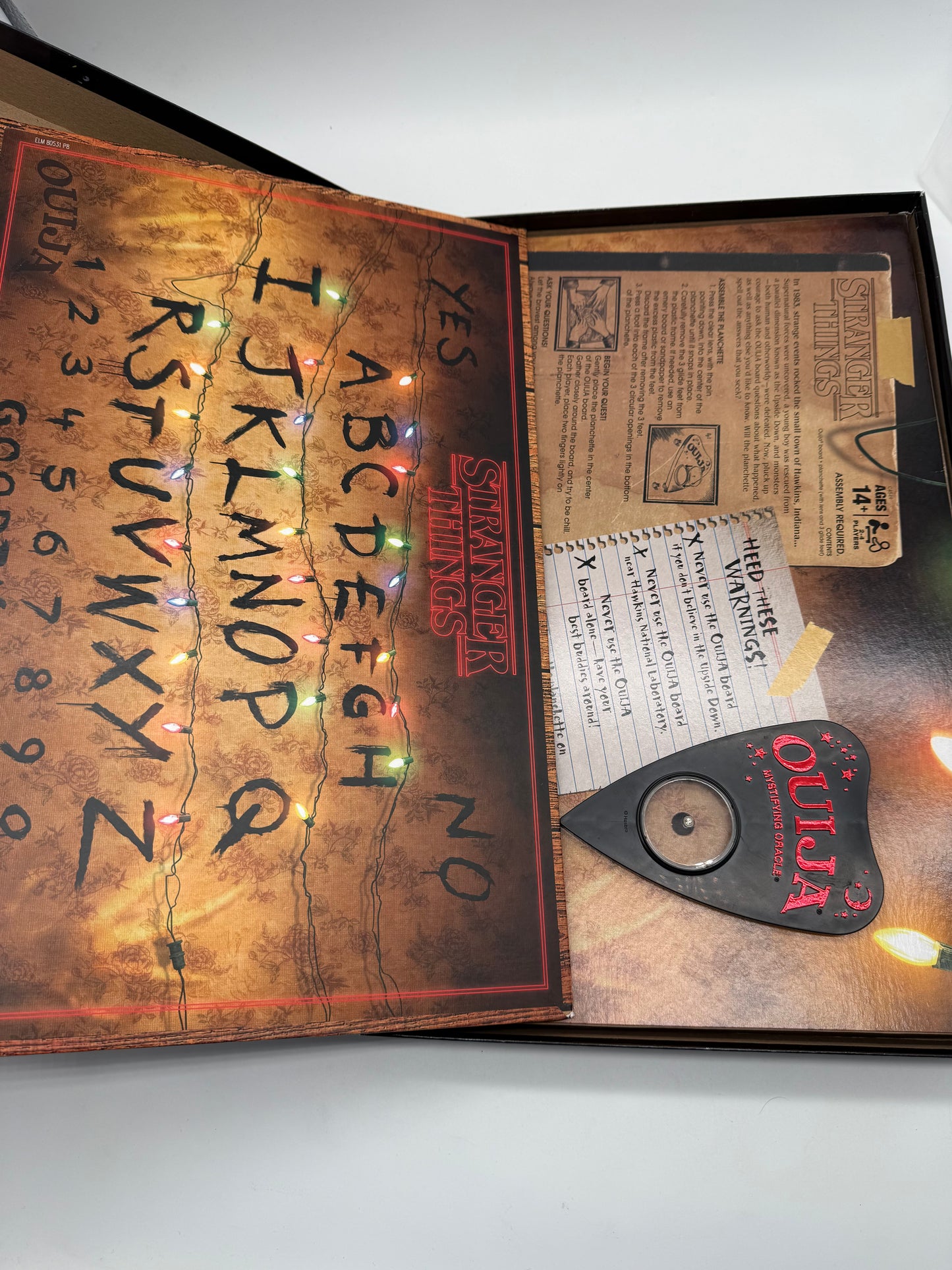 Stranger Things Ouija Mystifying Oracle 2017 Hasbro