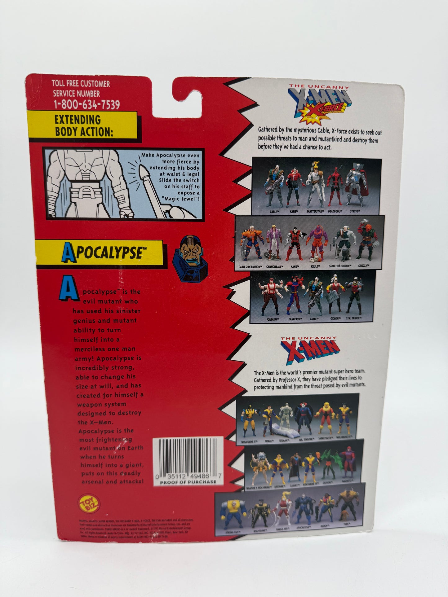 The Evil Mutants X-Men Apocalypse 1993 Marvel