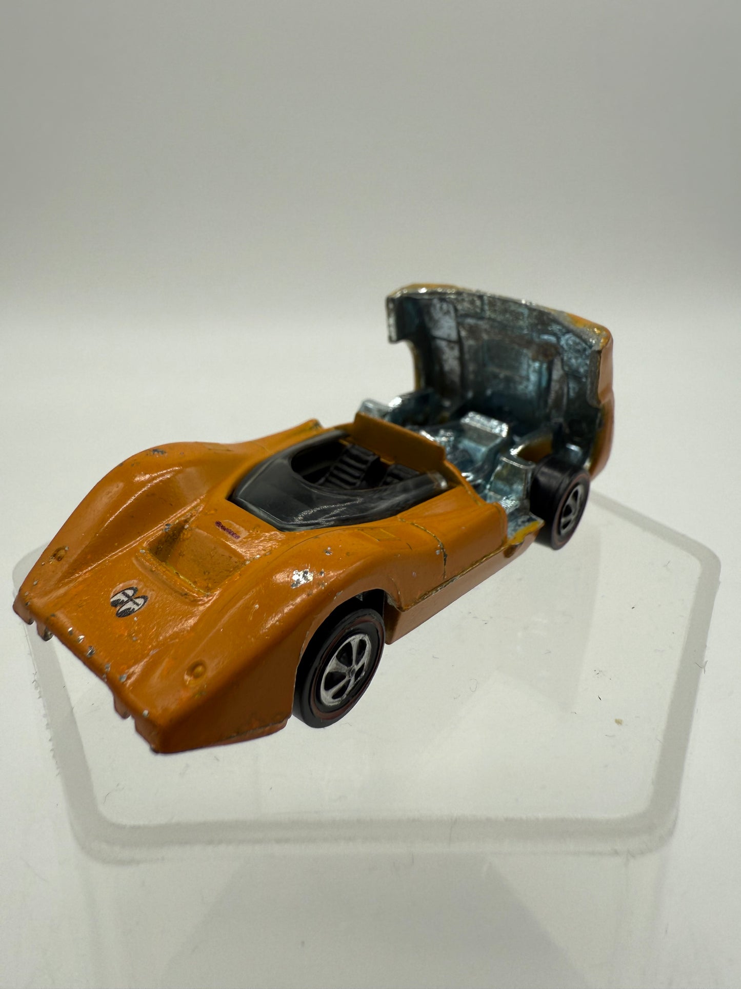 Hot Wheels Vintage 1968 Redline McLaren M6A Orange Loose