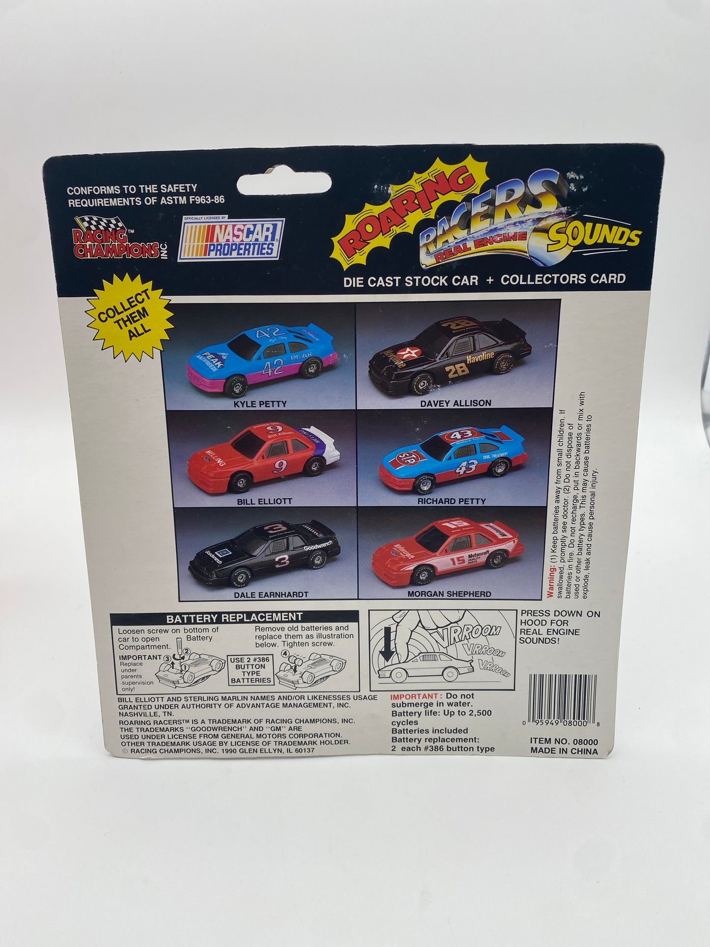 Racing Champions Roaring Racers Nascar 1990 Davey Alisson #51 Die-Cast Car