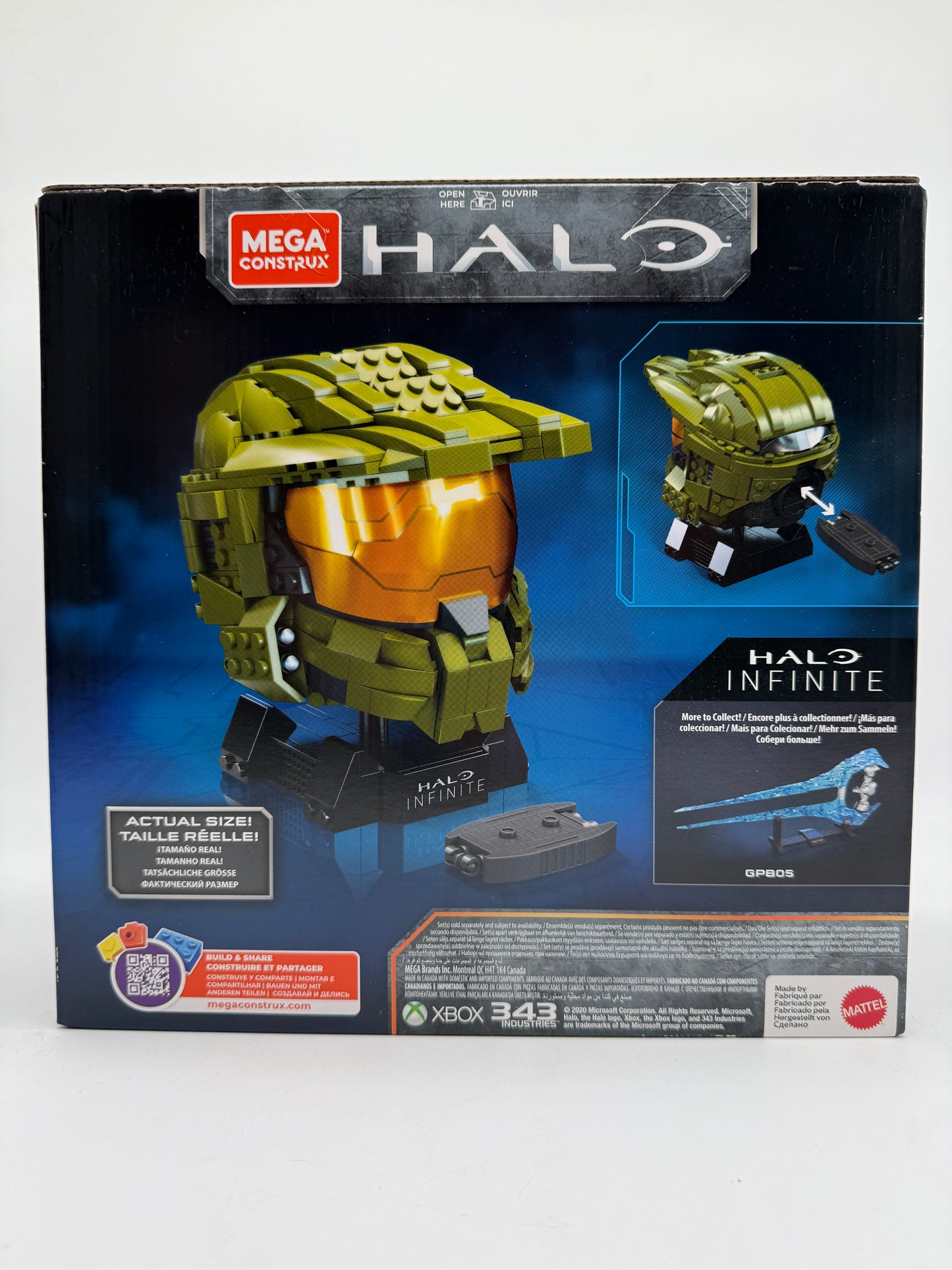 Halo Master Chief Helmet 2020 Mattel