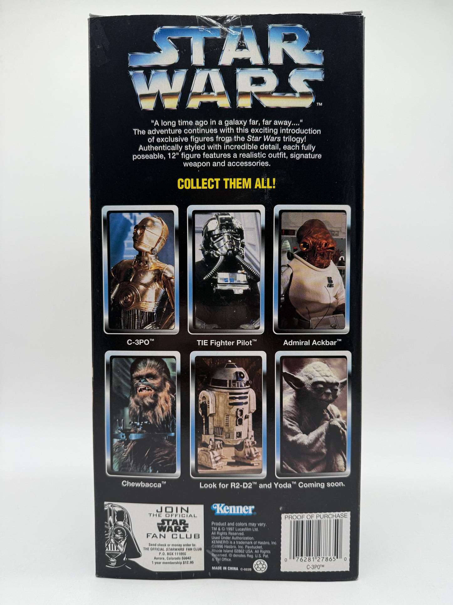 Hasbro 1996 Star Wars Collector Series C-3PO