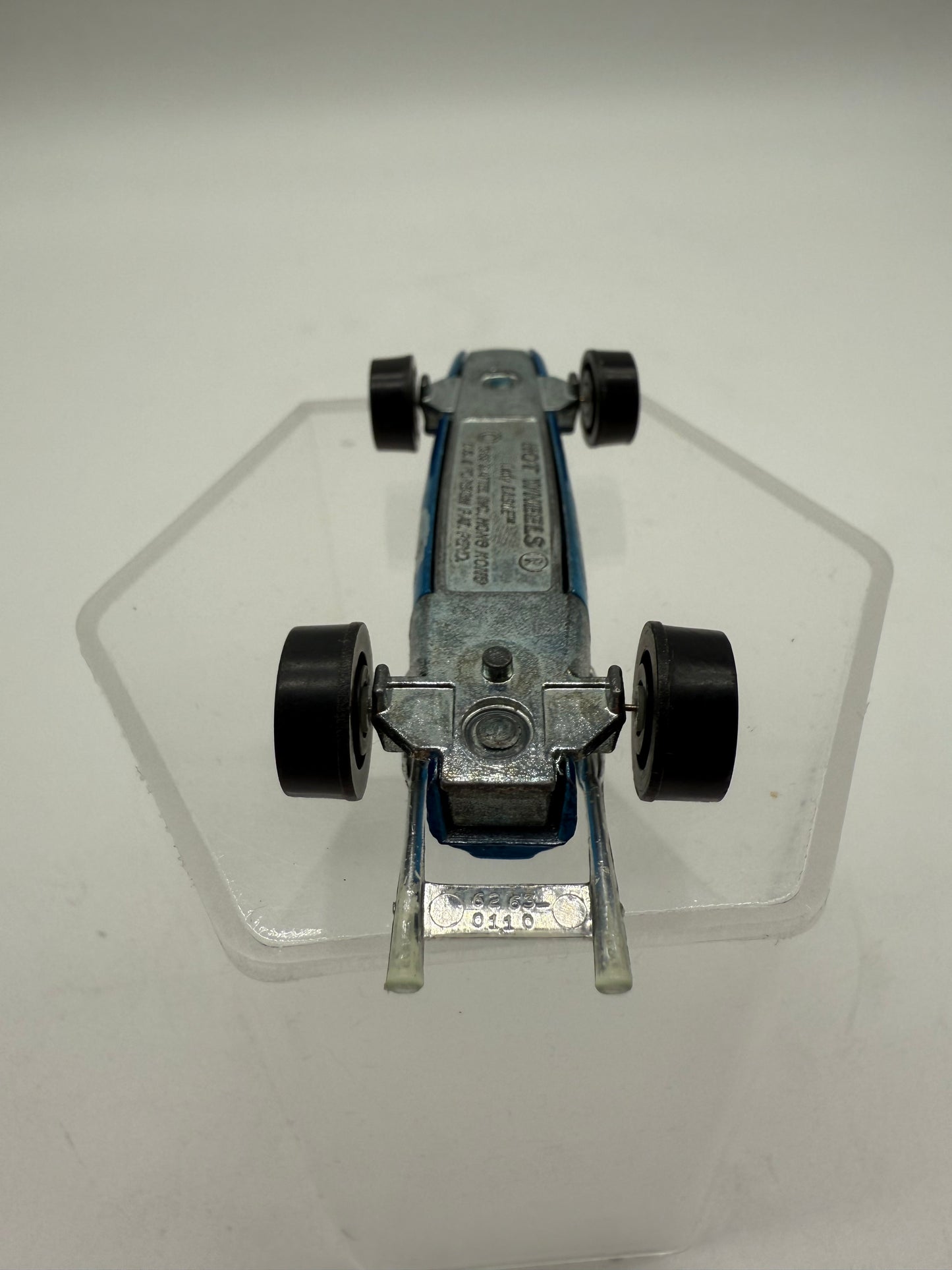 Hot Wheels Vintage 1969 Redline Indy Eagle Aqua Blue Mattel
