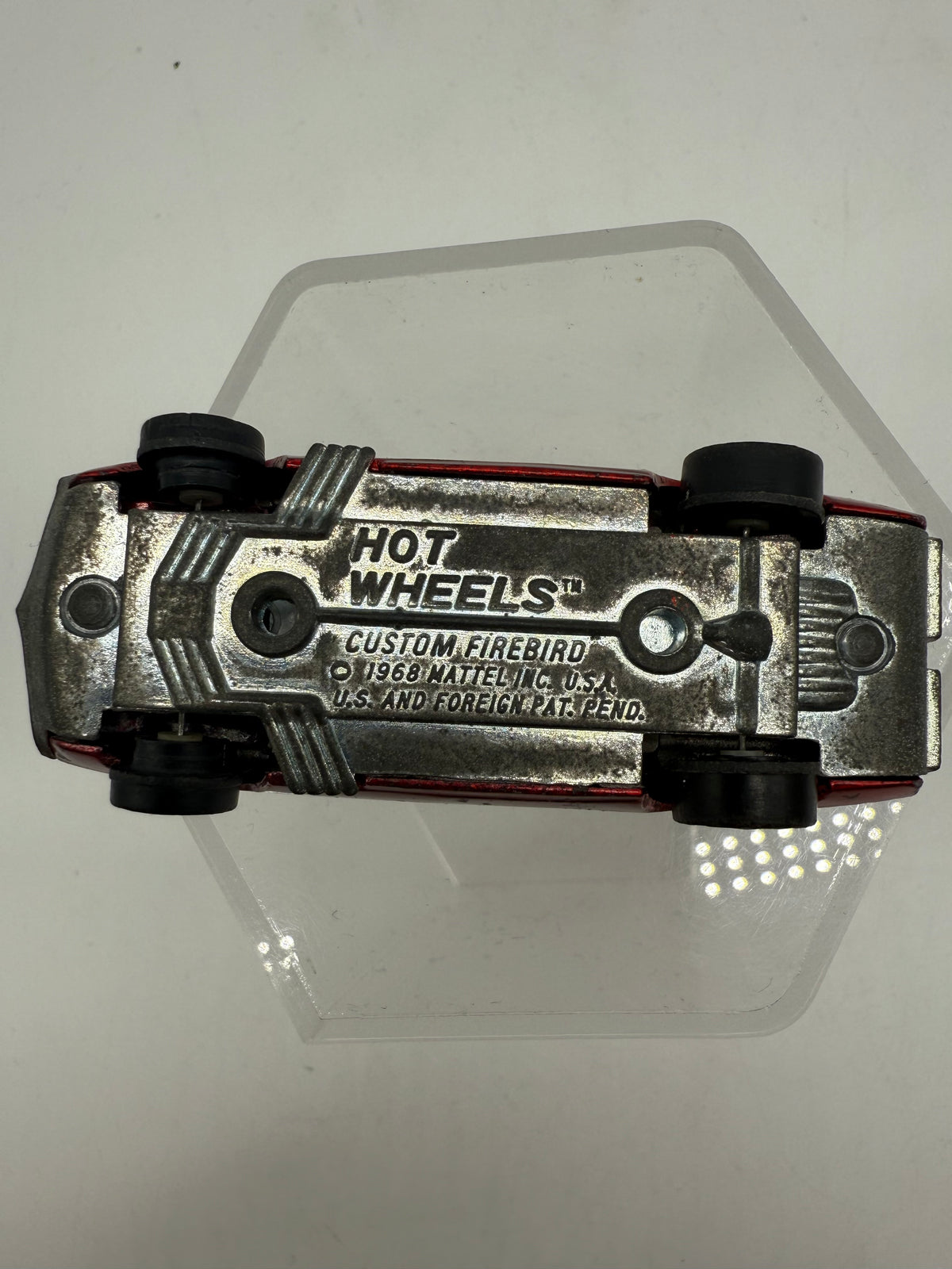 Hot Wheels Vintage Redline Sweet 16 Custom Firebird (Red) 1968 Mattel, photo 11 of 11