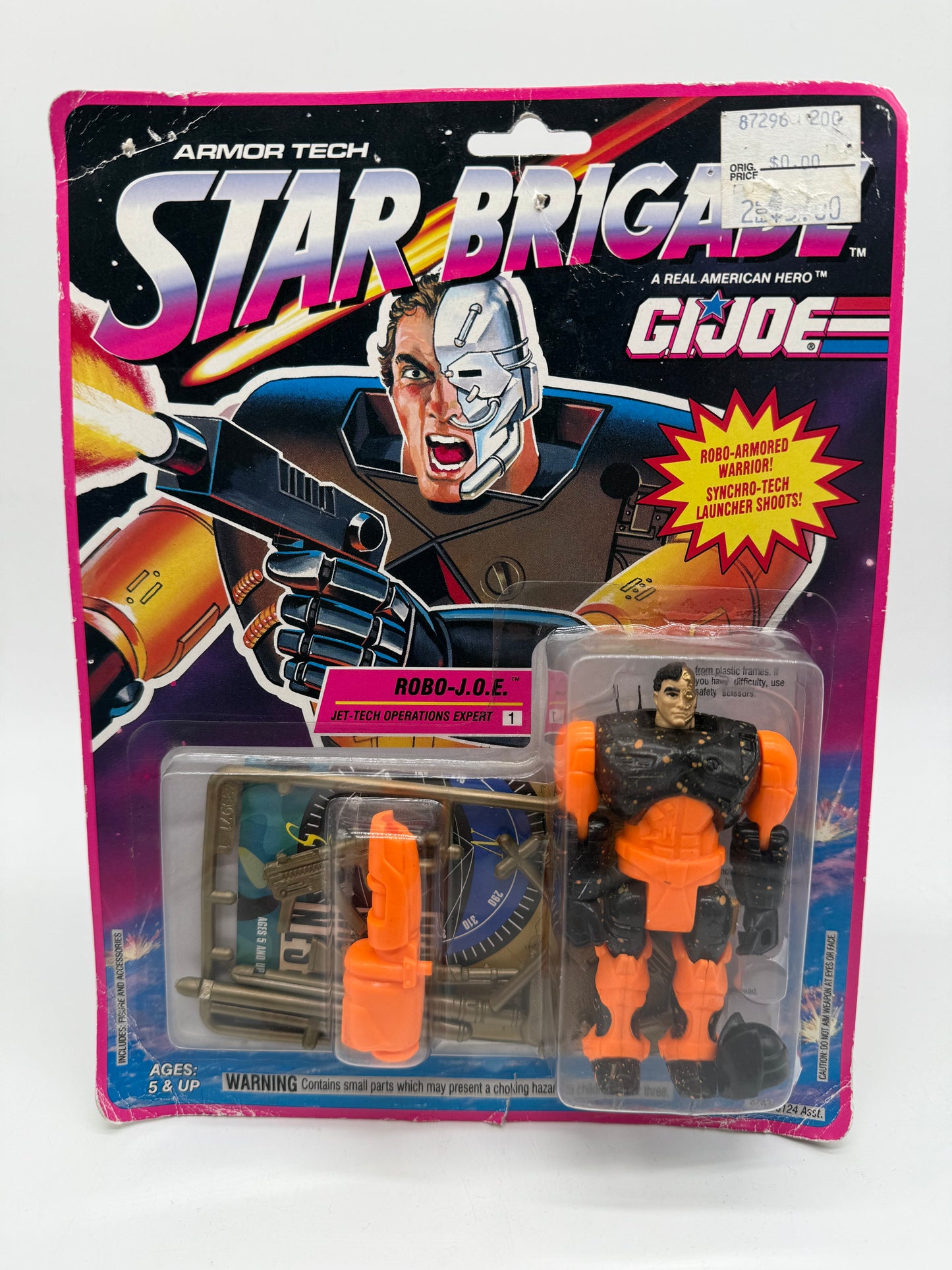 G.I. Joe Star Brigade Robo-J.O.E. 1993 Hasbro