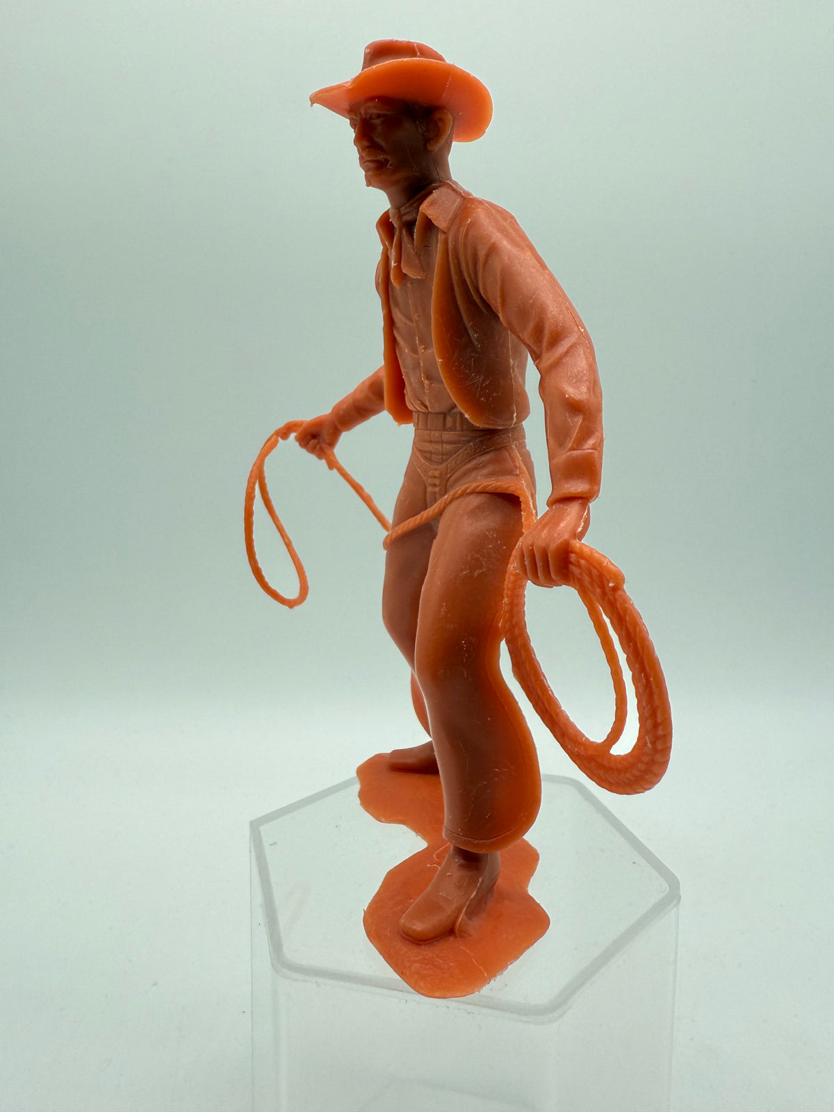 Vintage 1960's Louis Marx Figure Cowboy with Lasso, photo 6 of 6