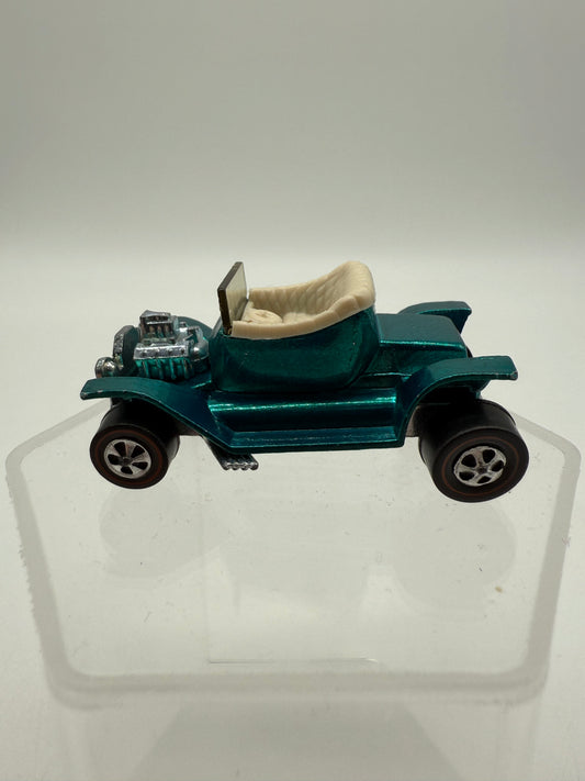 Hot Wheels Vintage 1968 Redline Hot Heap (Teal) Mattel