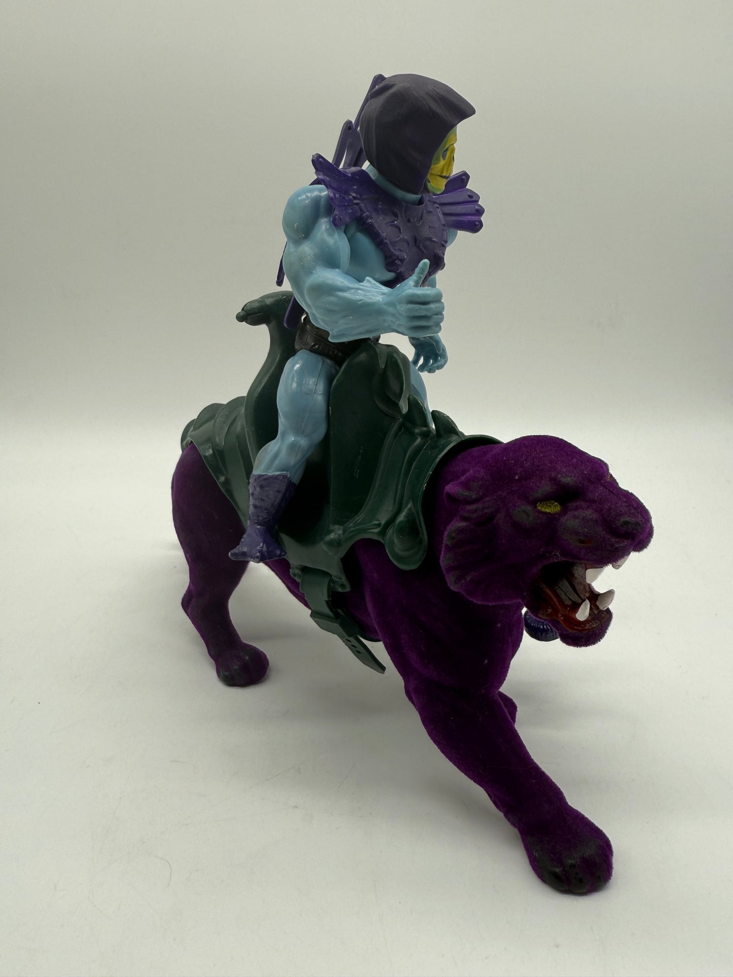 Masters of The Universe Vintage Skeletor & Panther 1982 Mattel