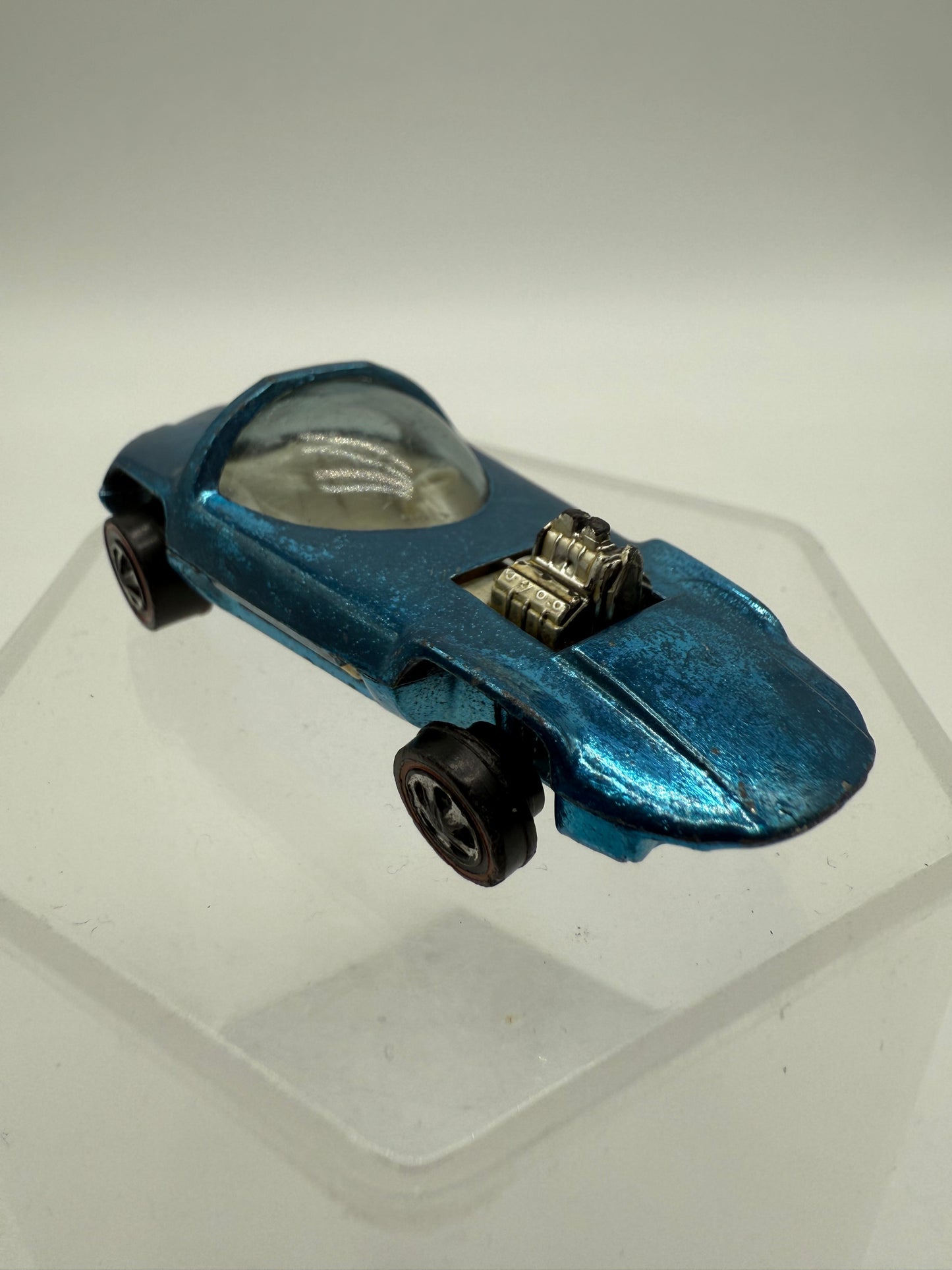 Hot Wheels Vintage Sweet 16 Redline Silhousette (Blue) 1967 Mattel