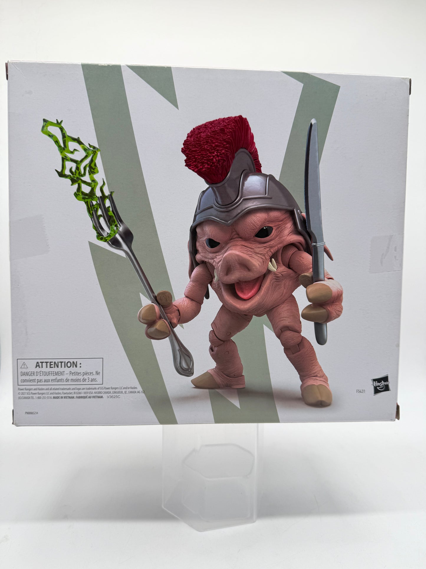 Power Rangers Lightning Mighty Morphin Pudgy Pig 2021 Hasbro