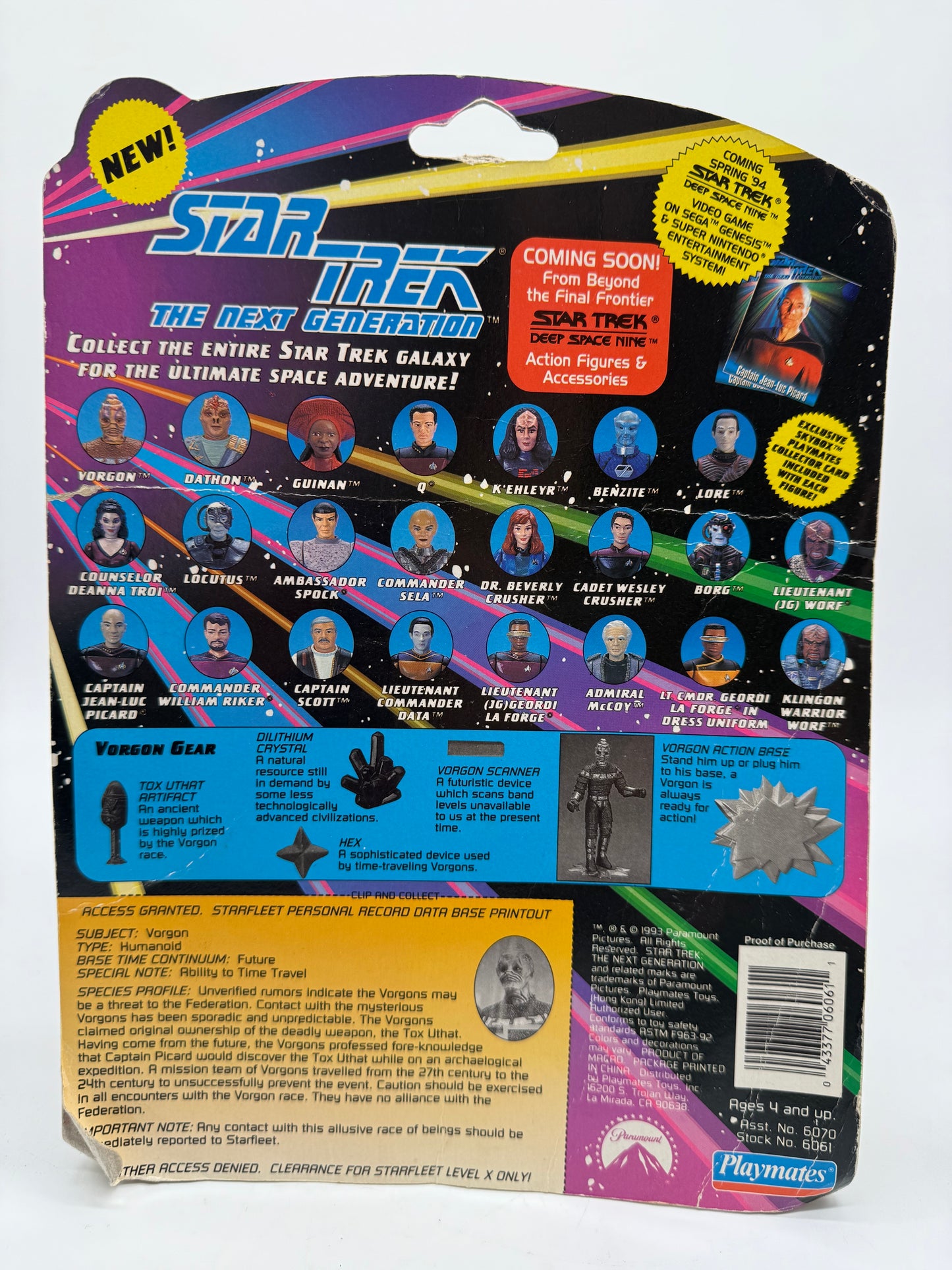 Star Trek The Vorgon 1993 Playmates