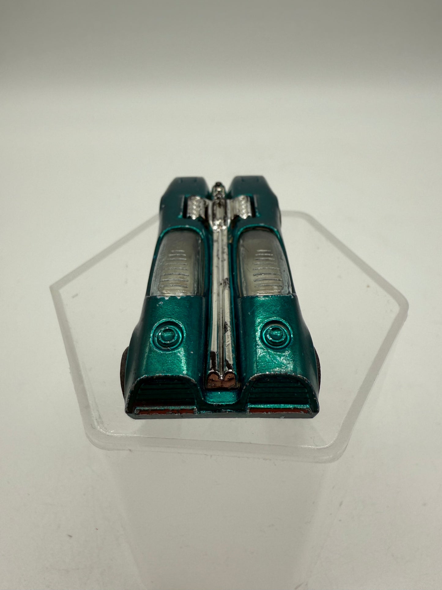 Hot Wheels Vintage 1969 Redline Splittin Image Aqua Green Mattel