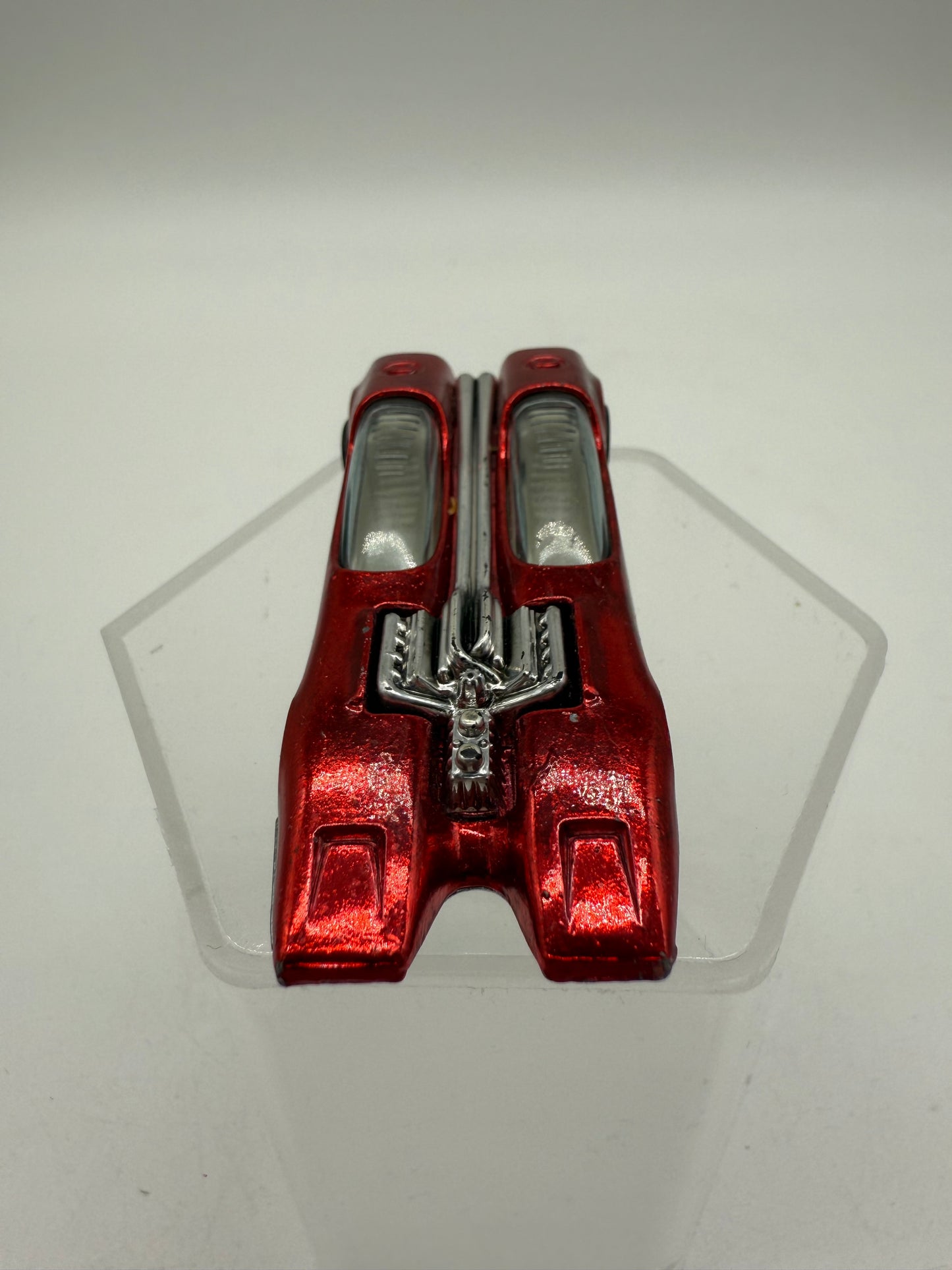Hot Wheels Vintage 1968 Redline Splittin' Image Red Car Loose