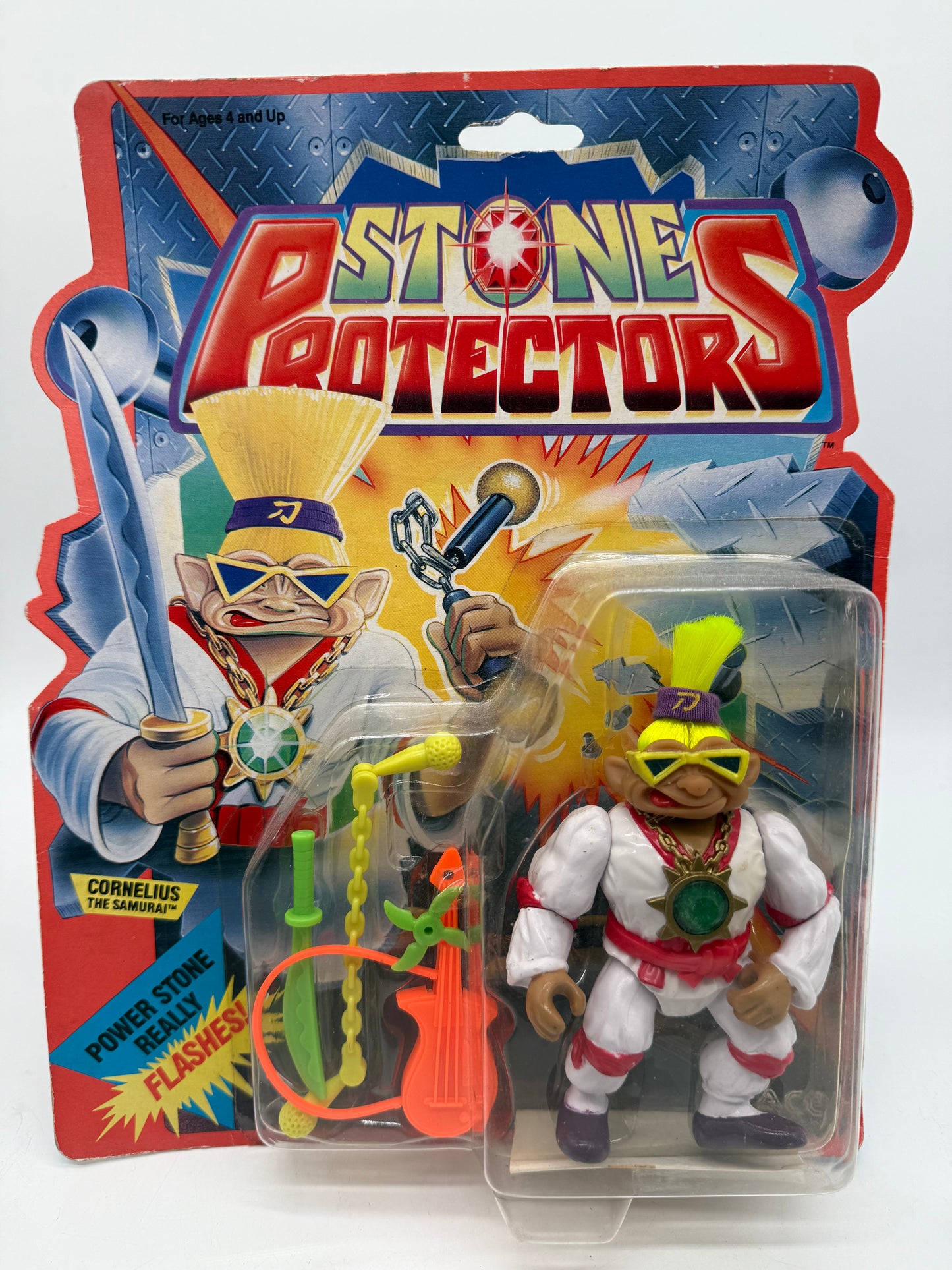 Stone Protectors Cornelius The Samurai 1992 Ace Novelty