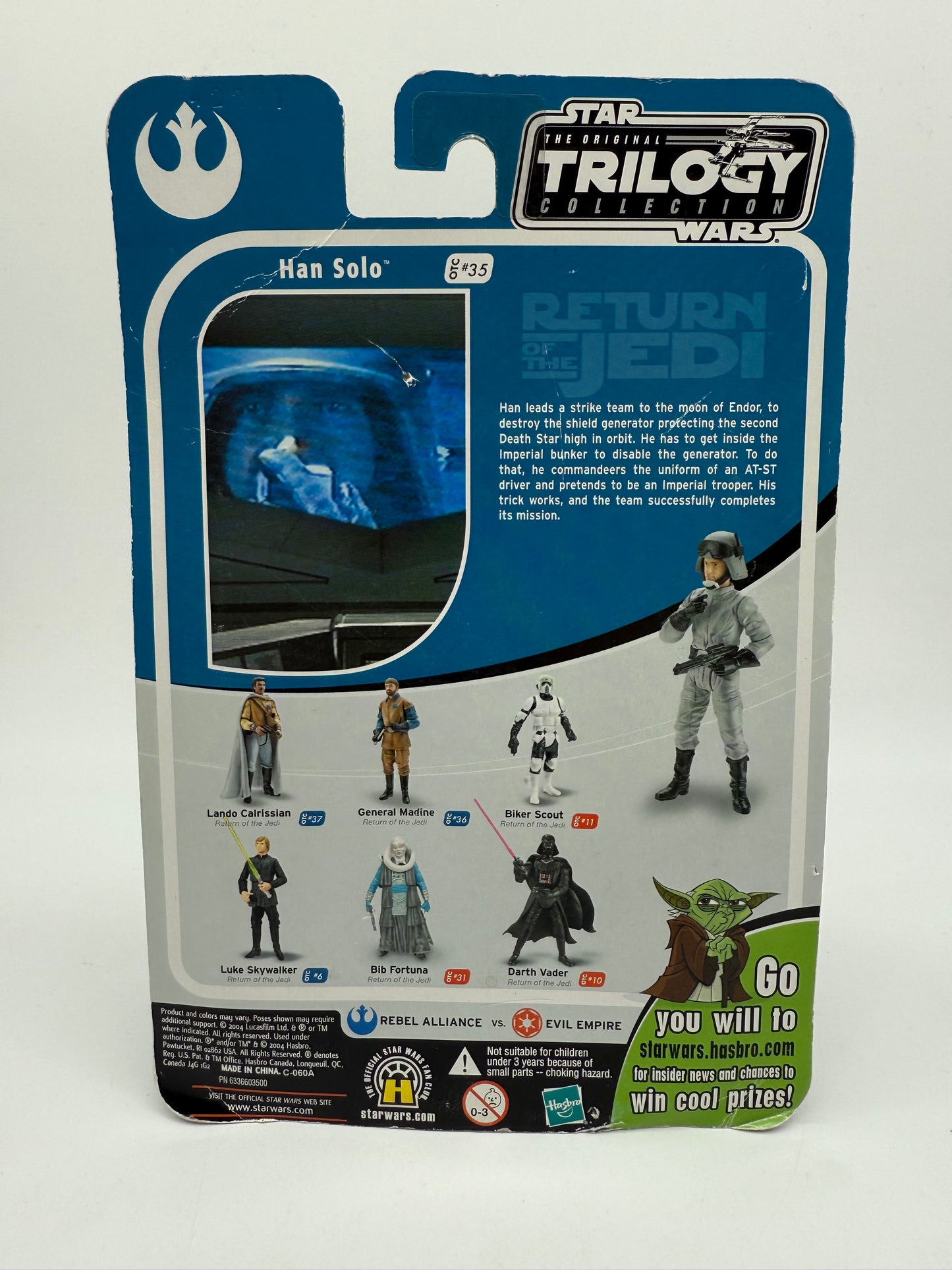Star Wars Han Solo 2004 Hasbro