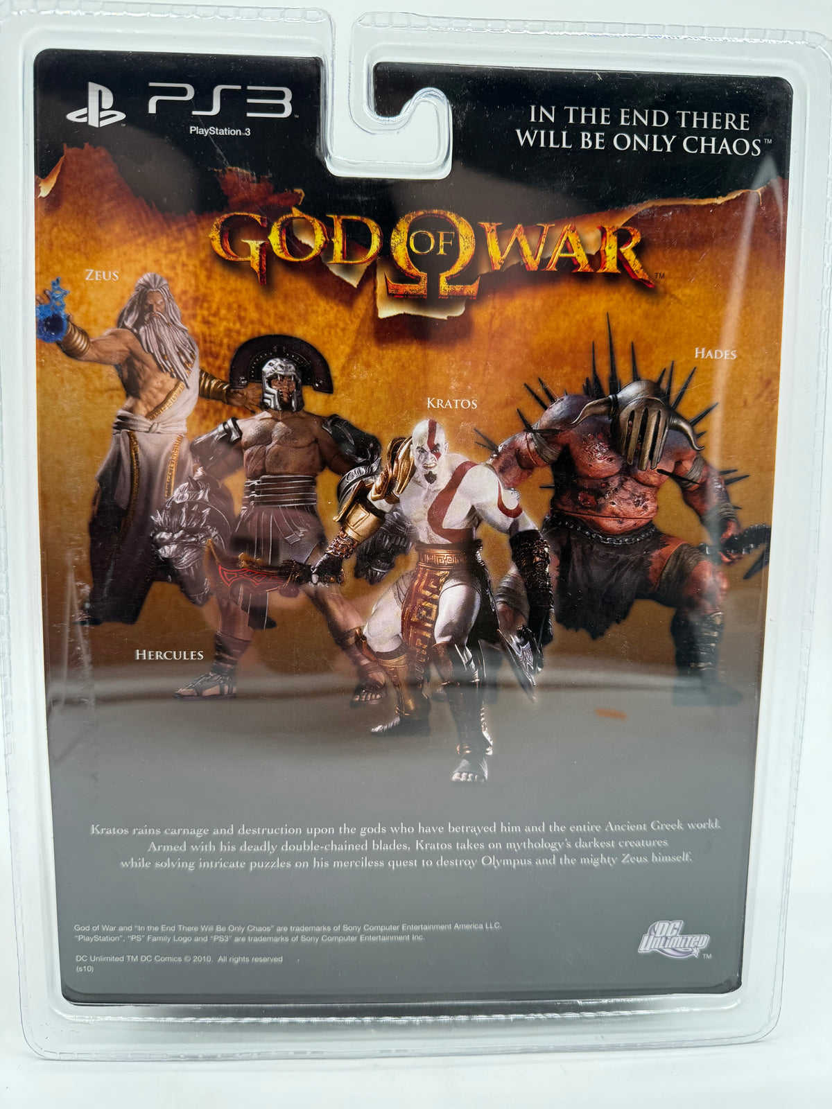 DC Unlimited 2010 PS3 God of War Zeus, photo 4 of 4