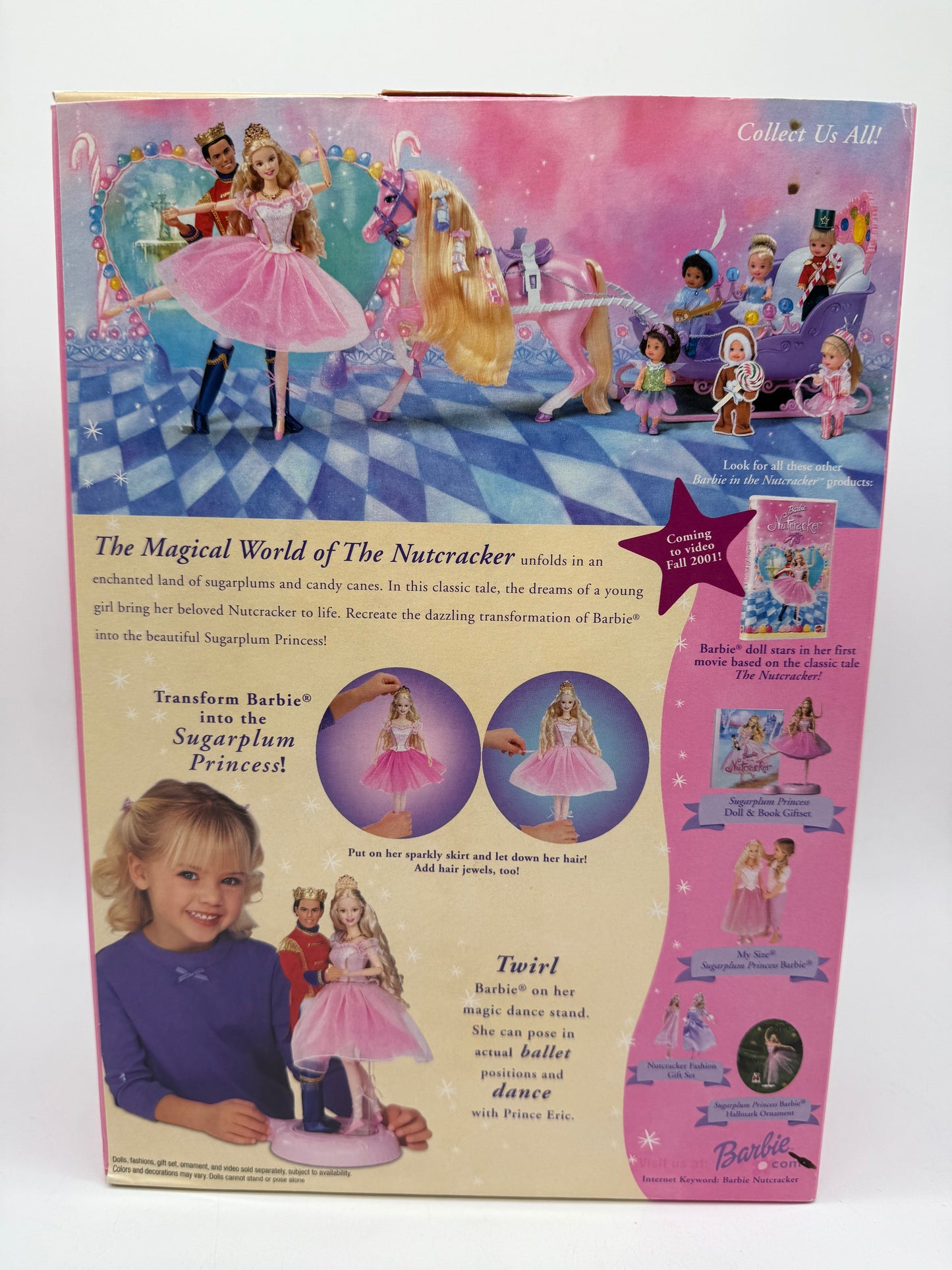 Barbie The Sugerplum Princess 2001 Mattel