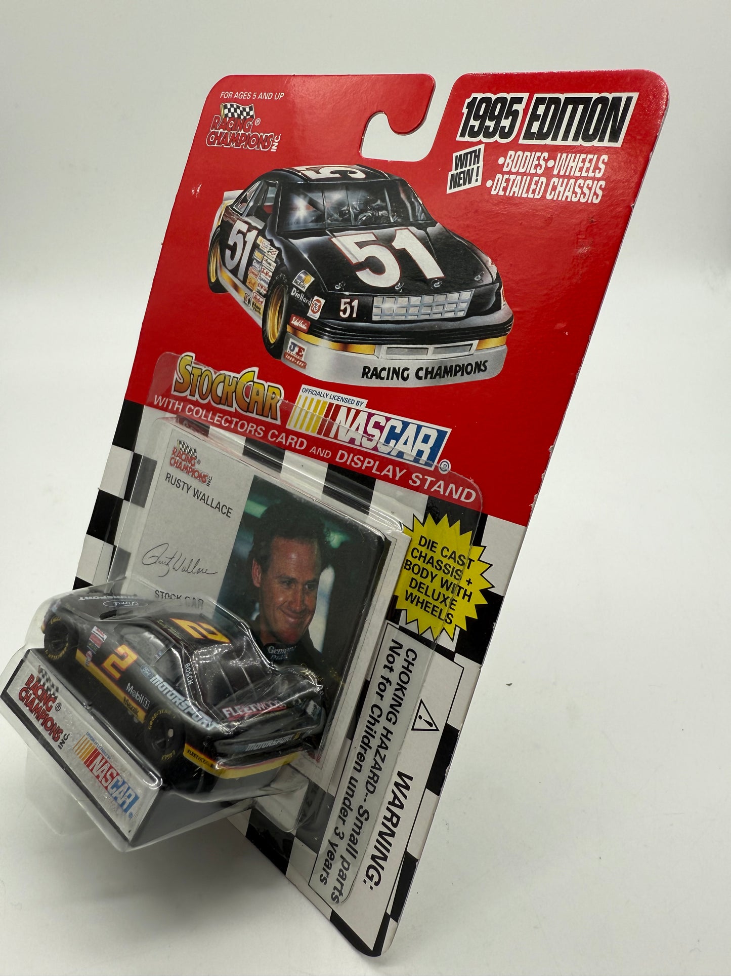 NASCAR Racing Champions Rusty Wallace 1995 Glen Ellyn