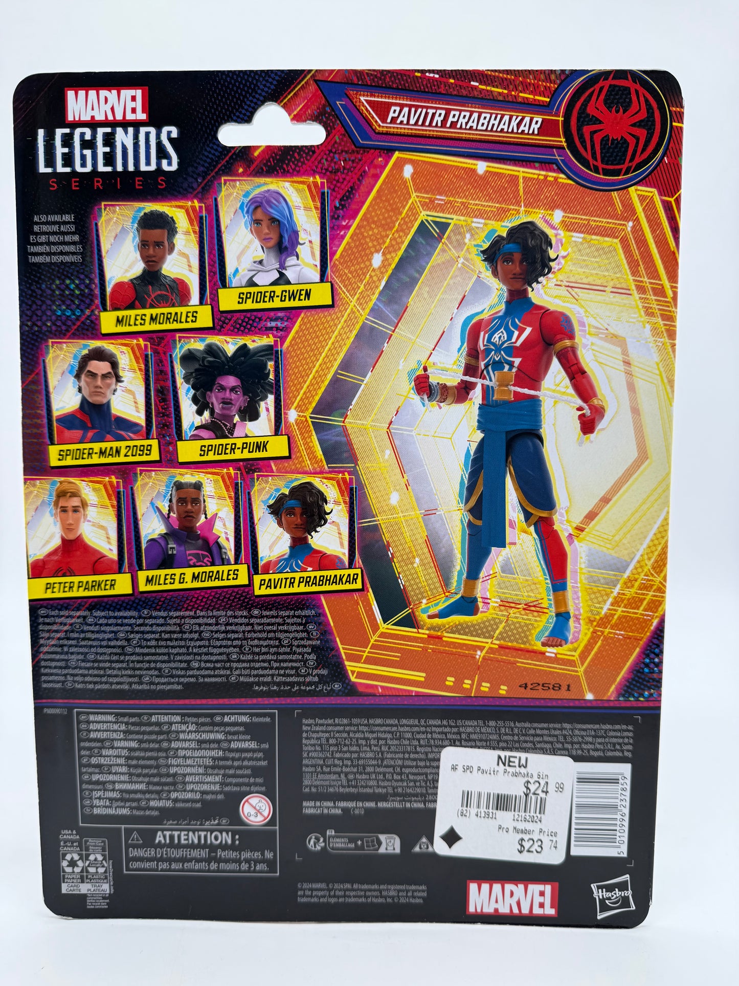 Spider-Man Pavitr Prabhakar 2024 Hasbro