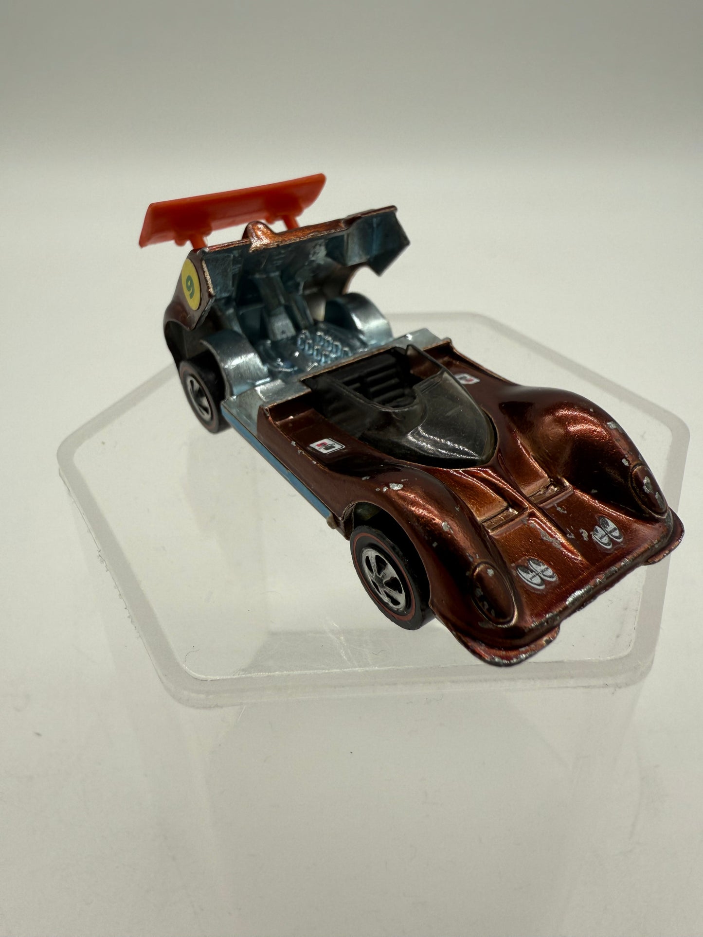 Hot Wheels Vintage 1968 Redline Chaparral Burnt Orange Loose