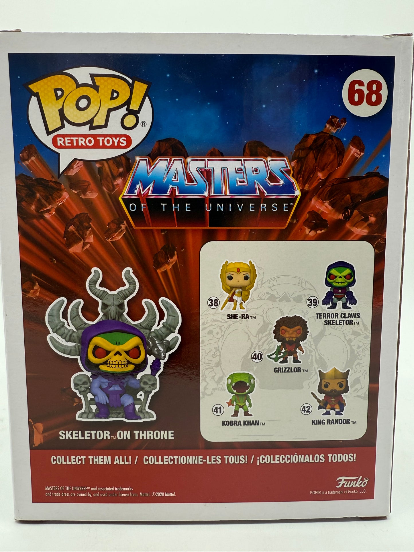 Funko Masters of the Universe Skeletor on Throne 2020 mattel