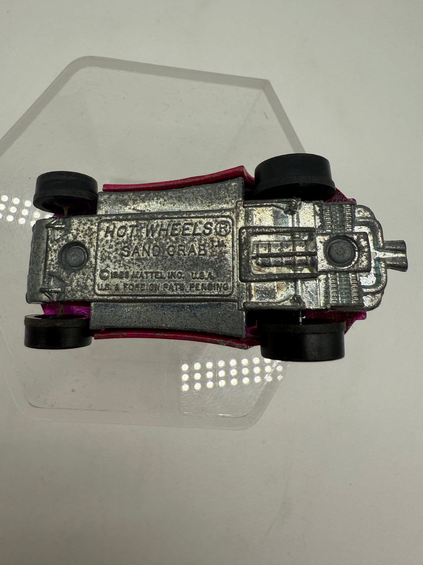 Hot Wheels Vintage Redline Sand Crab (Nuclear Pink) 1970 Mattel