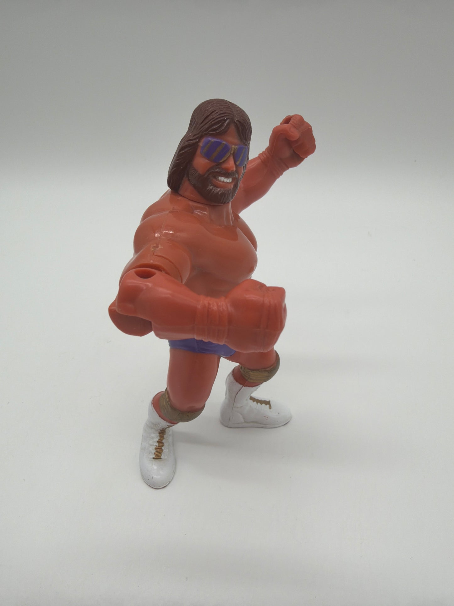 Hasbro 1991 WWF Series 1 Macho Man Randy Savage King Action Figure