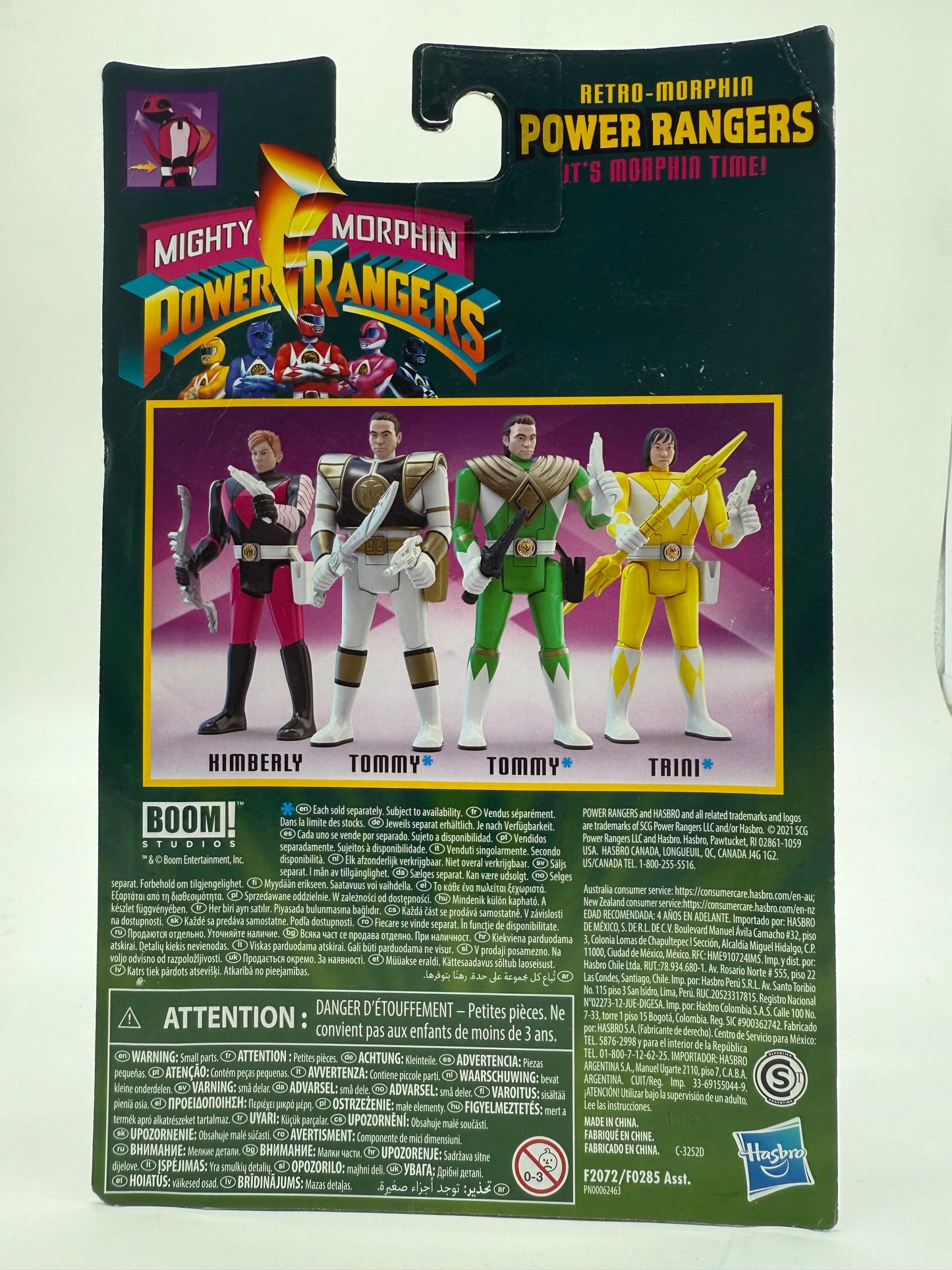 Hasbro 2020 Mighty Morphin Power Rangers Retro Morphin Power Rangers Kimberly Pink