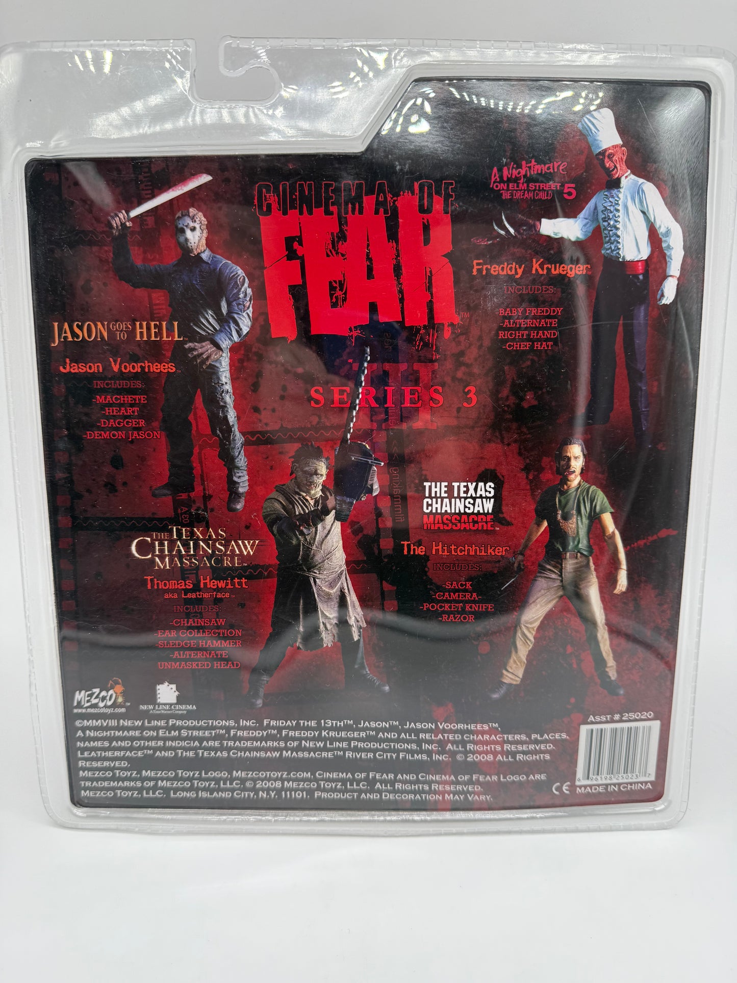 Cinema Of Fear The Texas Chainsaw Massacre The Hitchhiker 2008 Mezco Toys