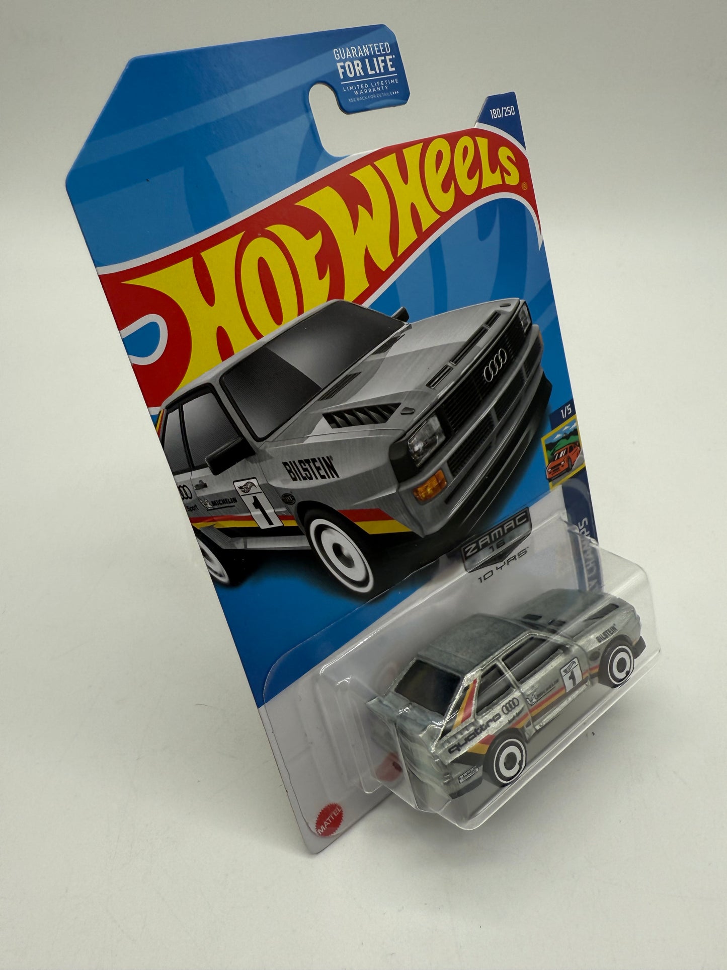 Hot Wheels ZAMAC '84 Audi Sport Quattro 2021 Mattel