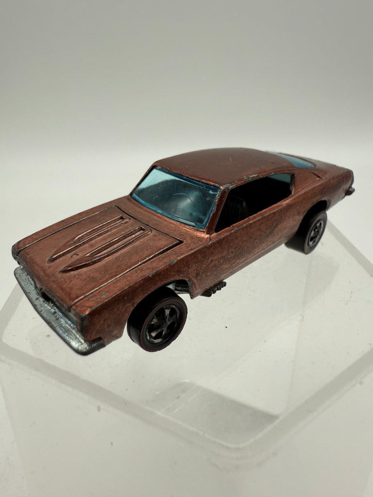 Hot Wheels Vintage Sweet 16 Redline Custom Barracuda (Copper Brown)1967 Mattel