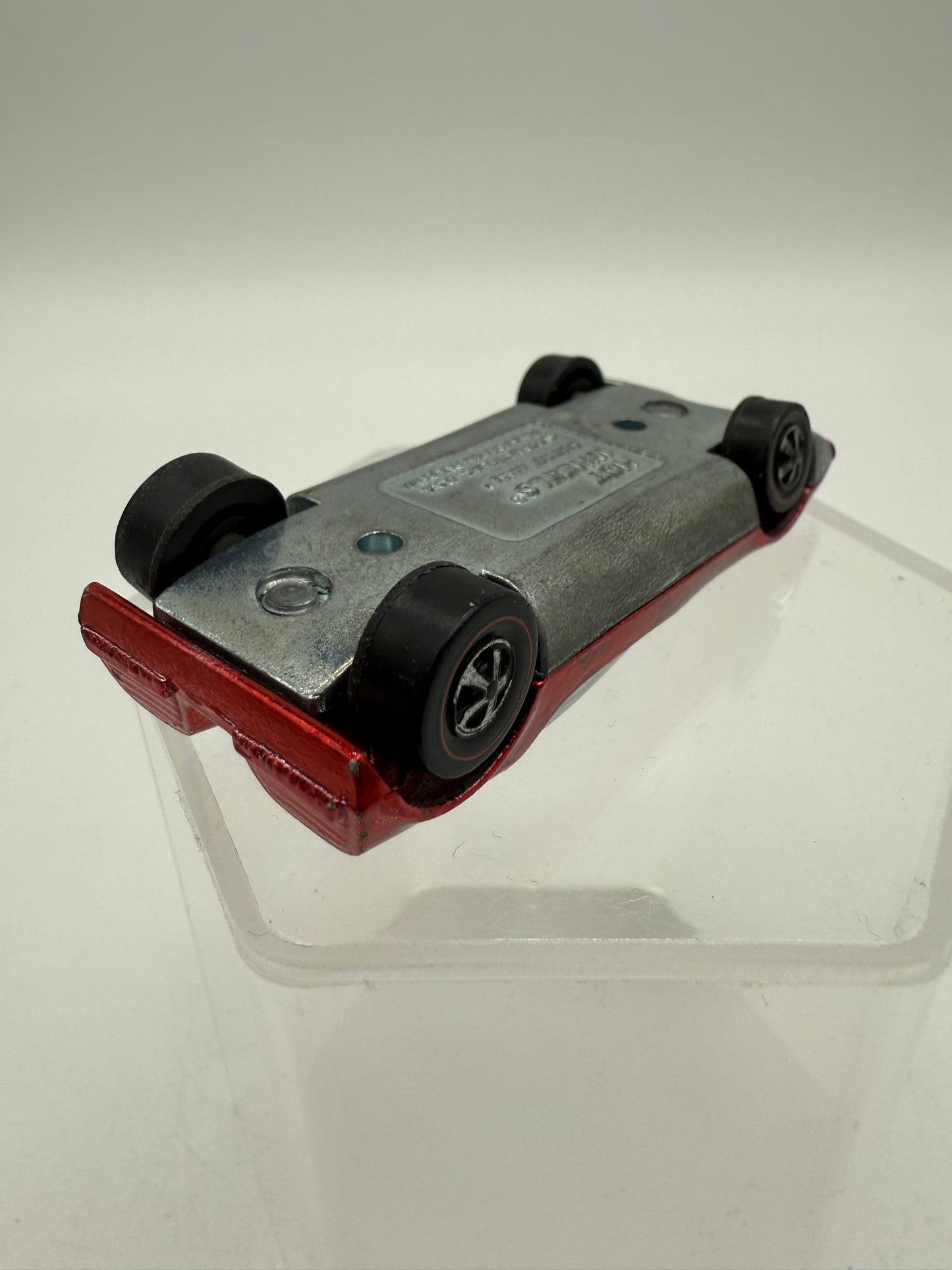 Hot Wheels Vintage 1968 Redline Splittin' Image Red Car Loose