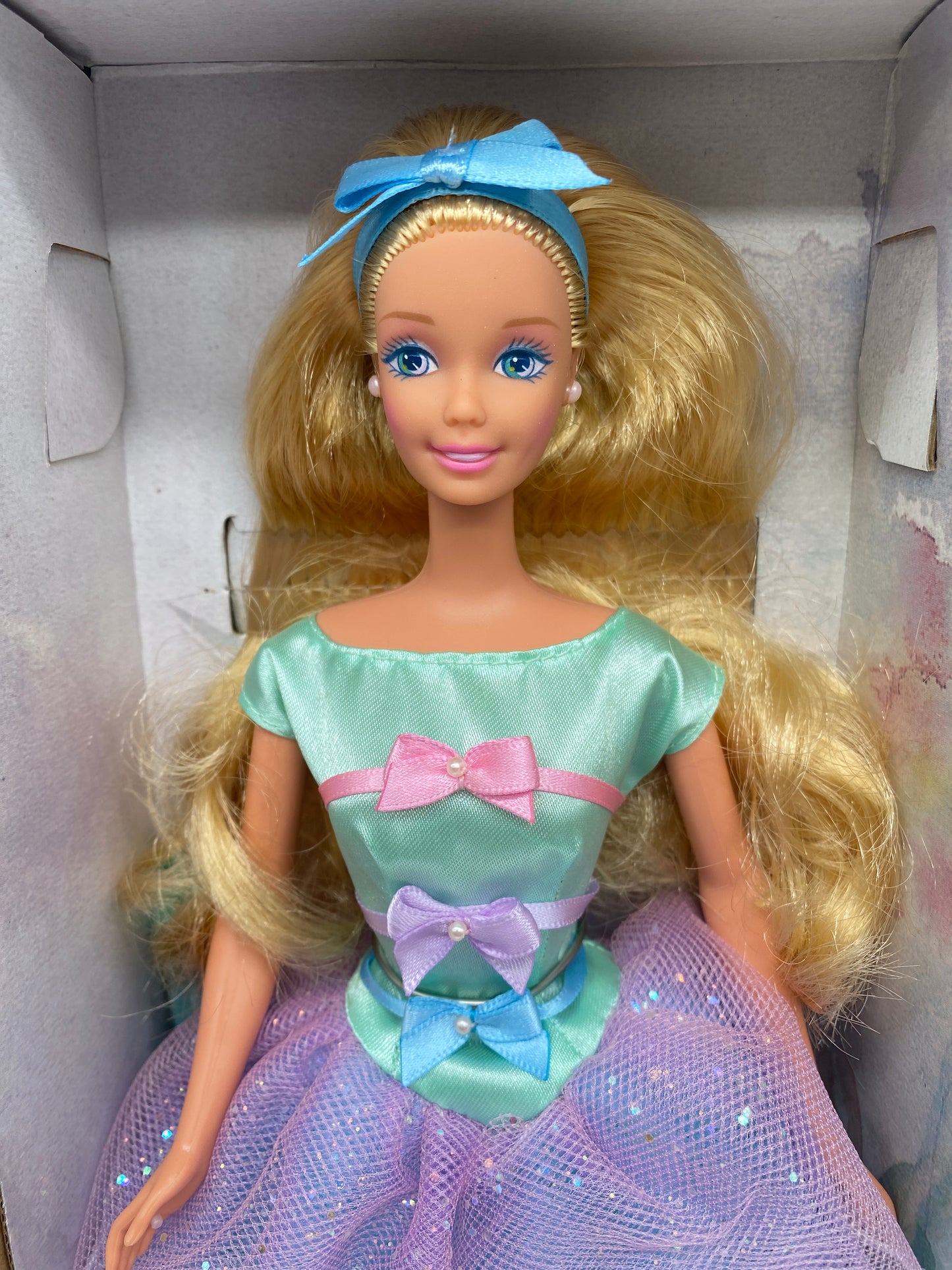 Mattel Barbie Doll 1997 An Avon Exclusive Special Edition Spring Tea Party Barbie