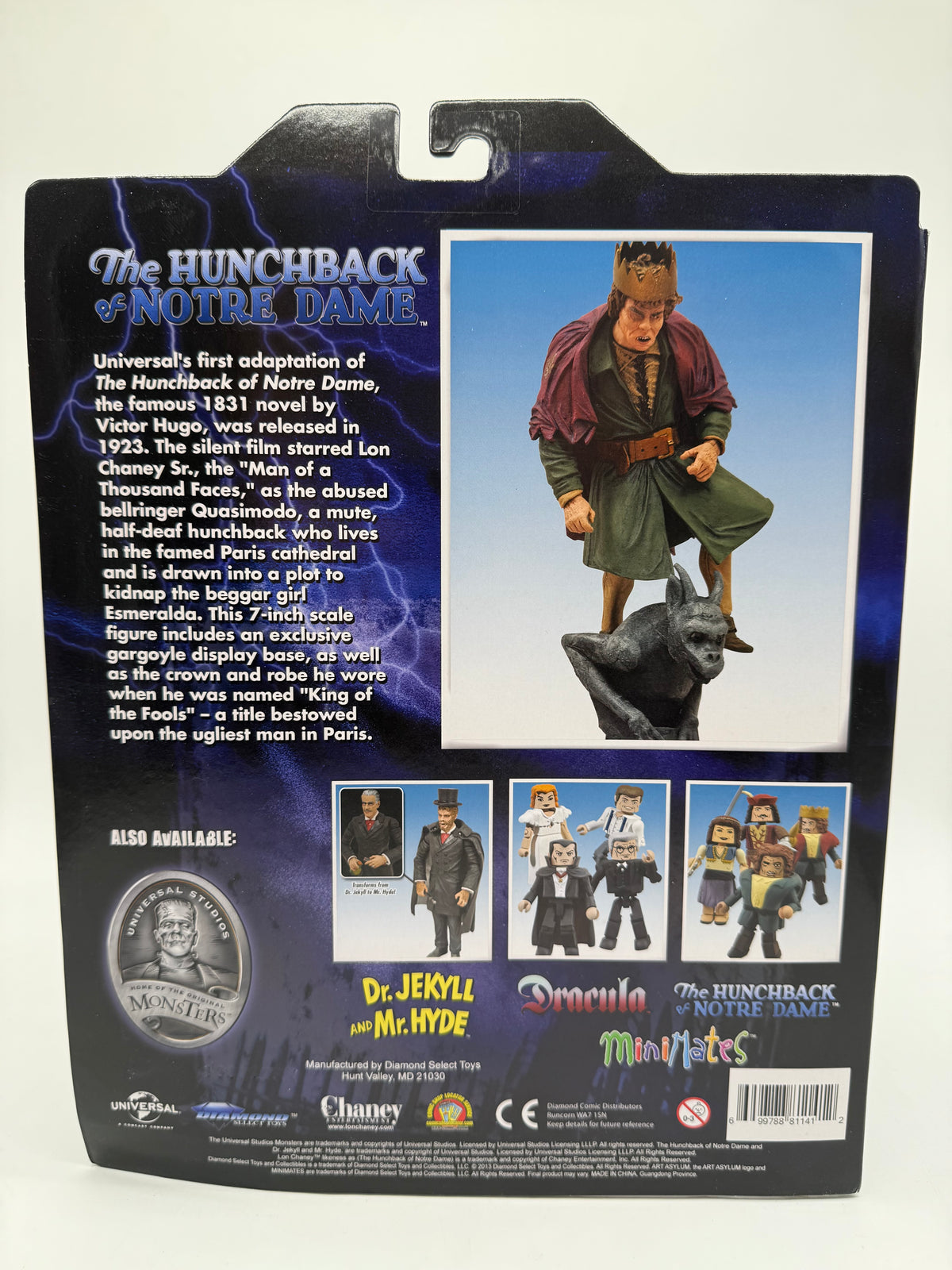 Diamond Select 2013 Universal Monsters Home of The Original Monsters The Hunchback of Notre Dame, photo 4 of 4